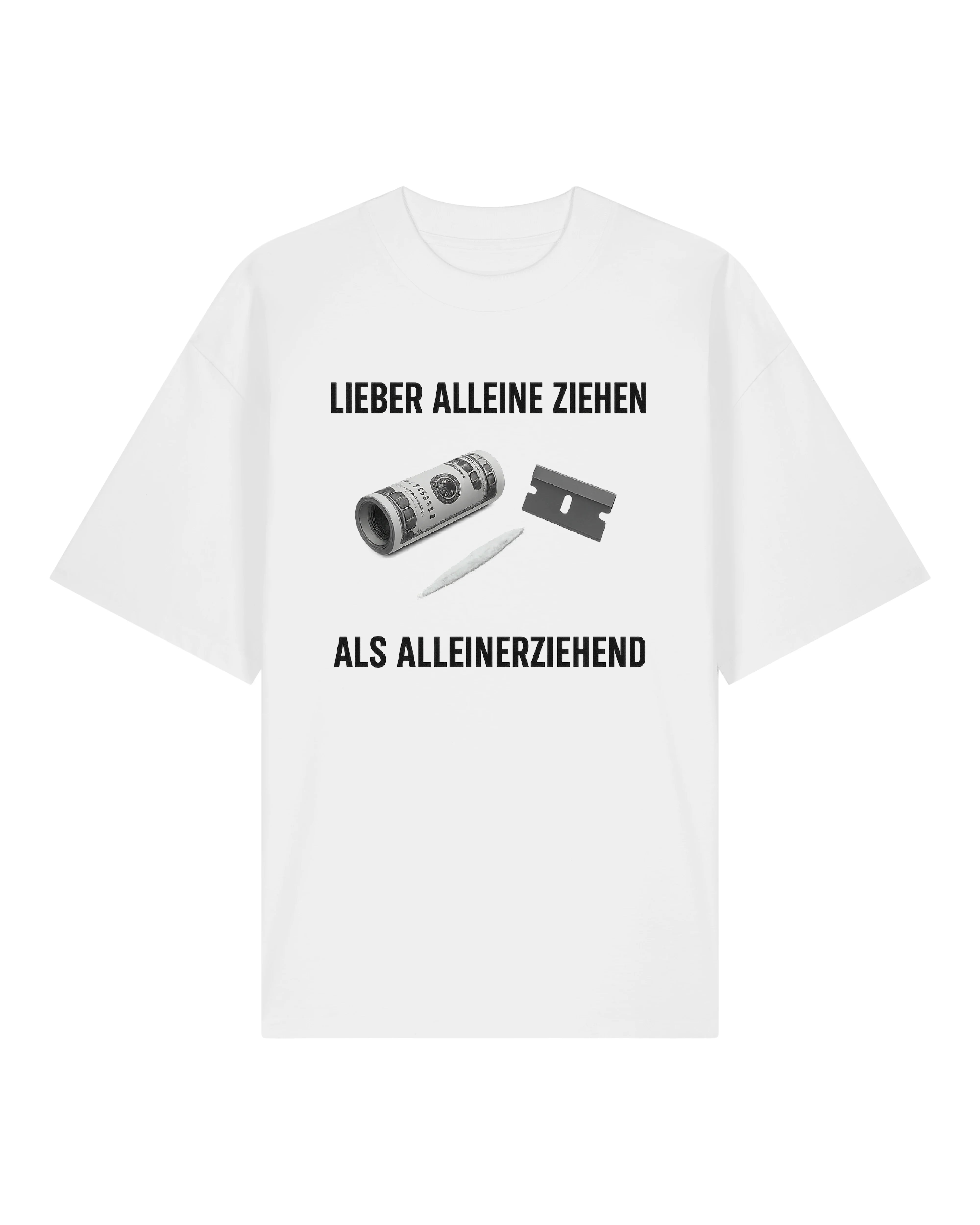 Lieber alleine ziehen - Premium Shirt Unisex