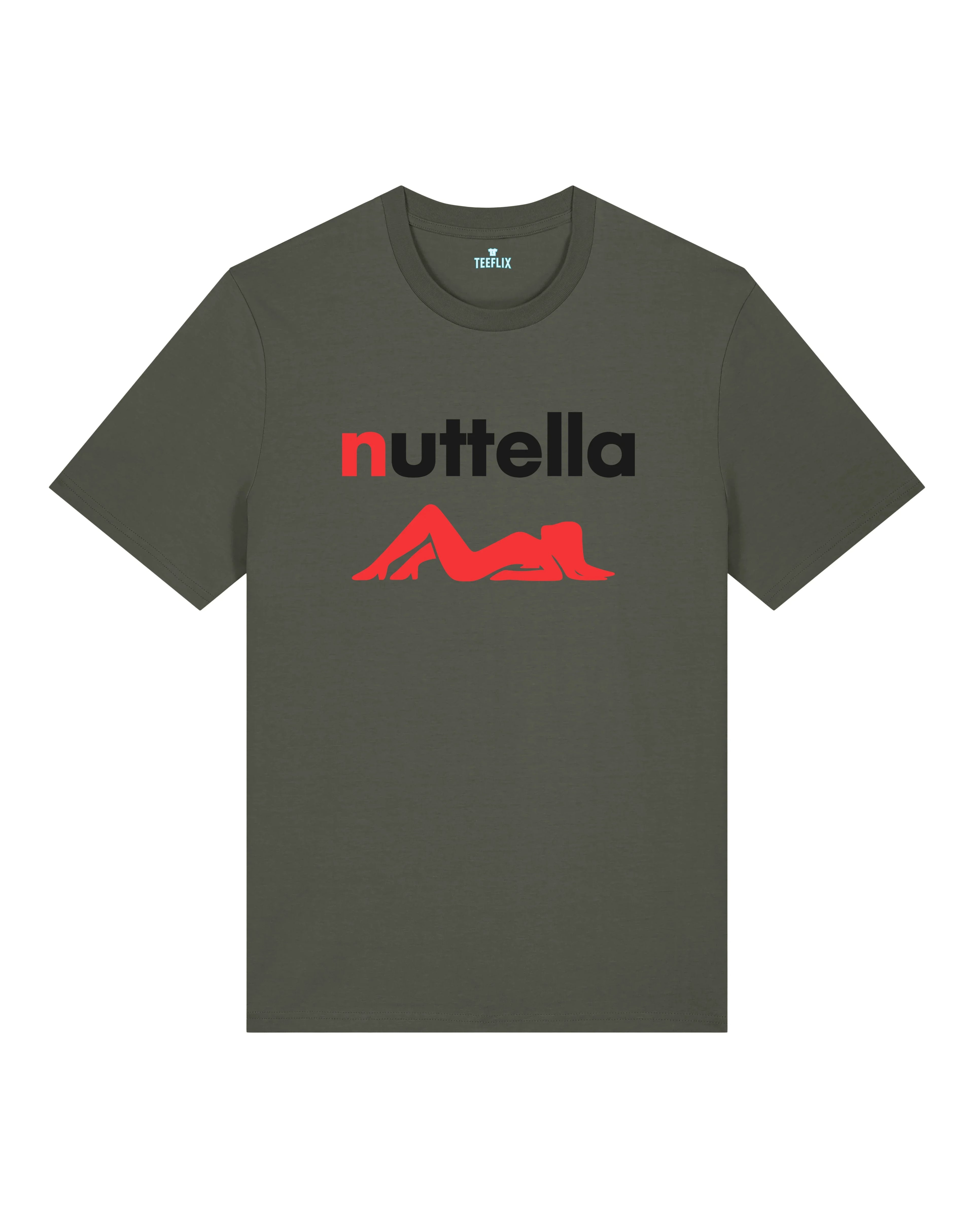 Nuttella Parodie T-Shirt lustig Retro Druck | teelavo