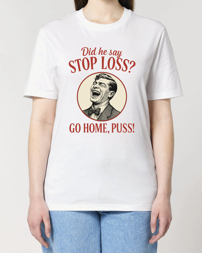 Stop Loss Meme Trading Shirt Bitcoin Crypto | teelavo