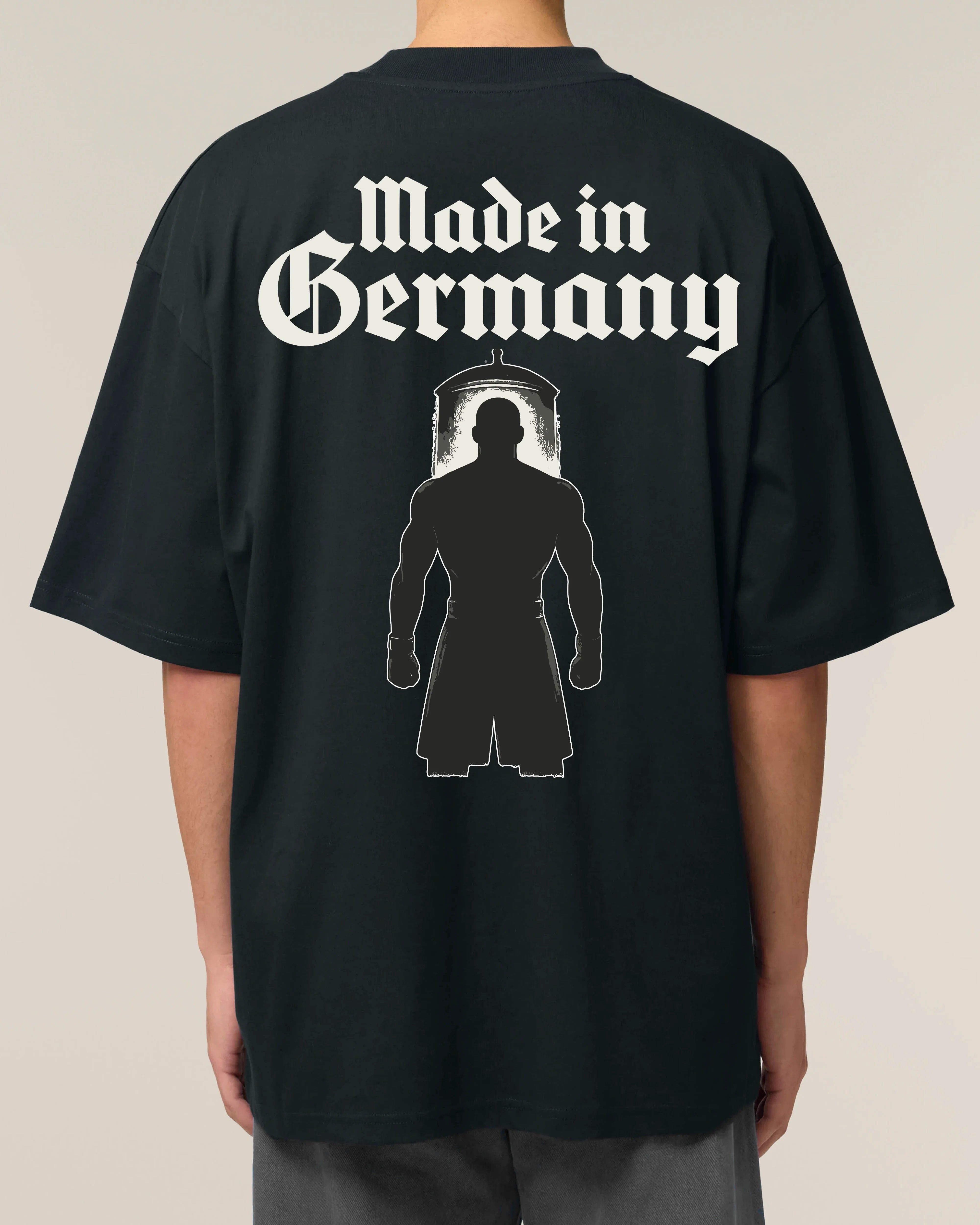 Made in Germany Pump Cover Oversized Gym Shirt Bio-Baumwolle | teelavo