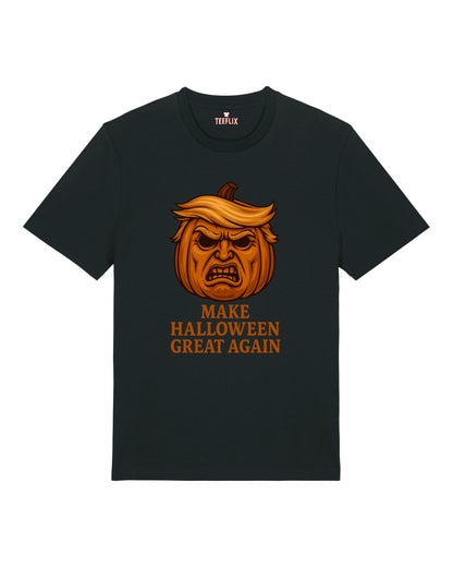 Make Halloween Great Again Kürbis Halloween Shirt – Lustiges Horror Spruchshirt | teelavo