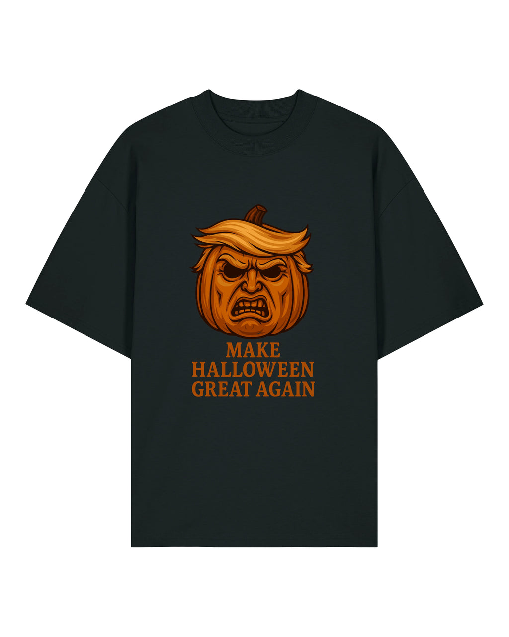 Make Halloween Great Again Kürbis Halloween Shirt – Lustiges Horror Spruchshirt | teelavo