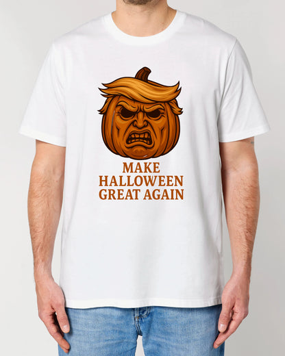 Make Halloween Great Again Kürbis Halloween Shirt – Lustiges Horror Spruchshirt | teelavo
