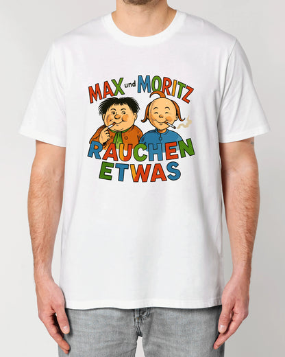 Max und Moritz Rauchen etwas - Premium Shirt Unisex