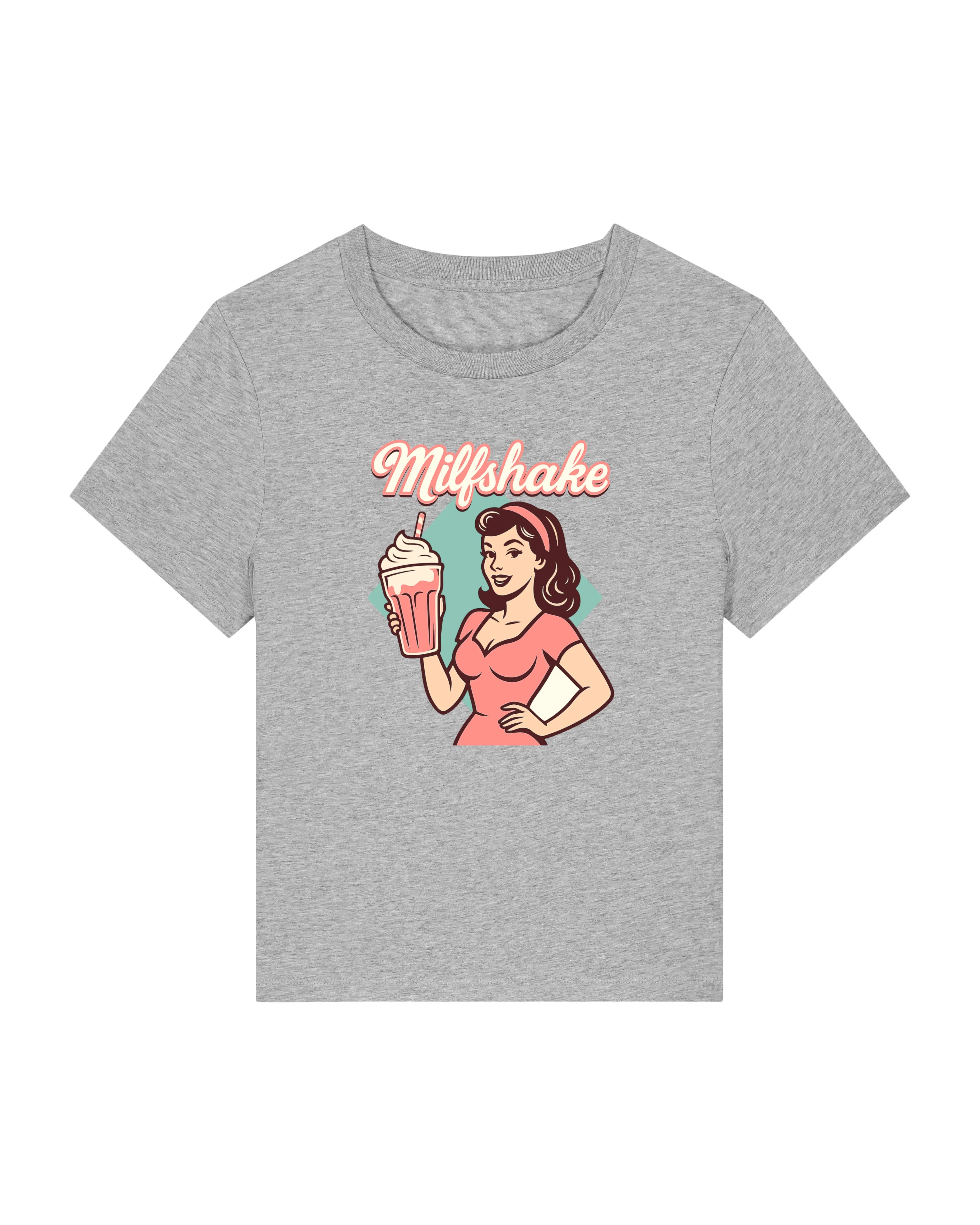 Milfshake T-Shirt lustig Retro Vintage Grafik | teelavo