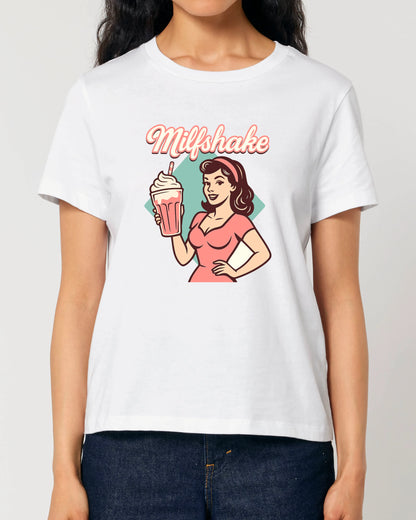 Milfshake T-Shirt lustig Retro Vintage Grafik | teelavo