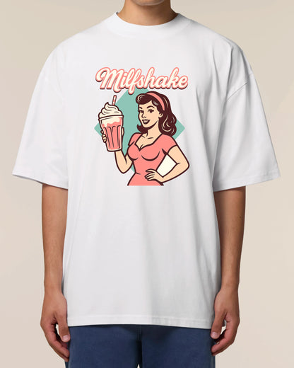 Milfshake T-Shirt – Lustiges Retro Oversize Shirt | teelavo