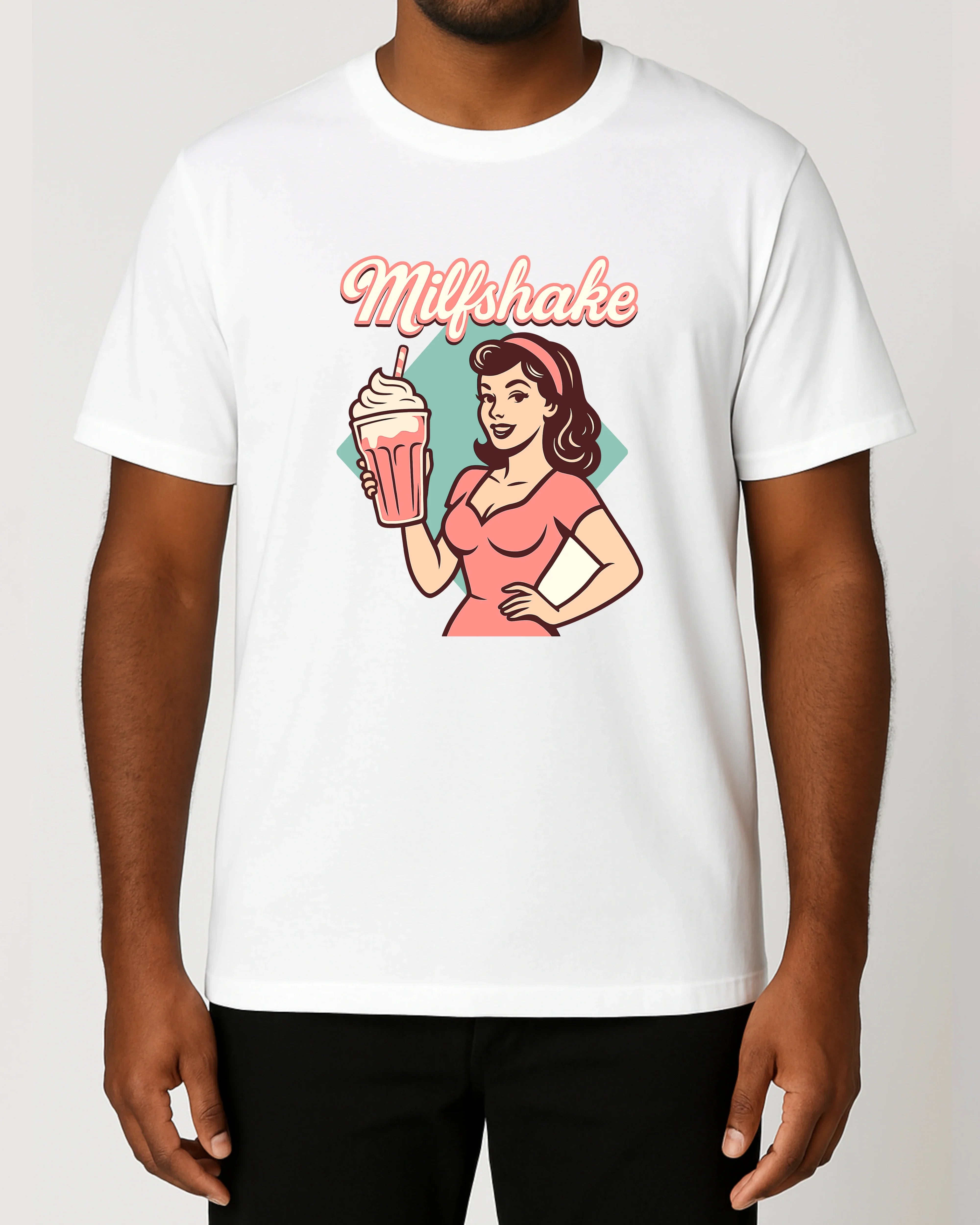 Milfshake T-Shirt Retro witzig | teelavo