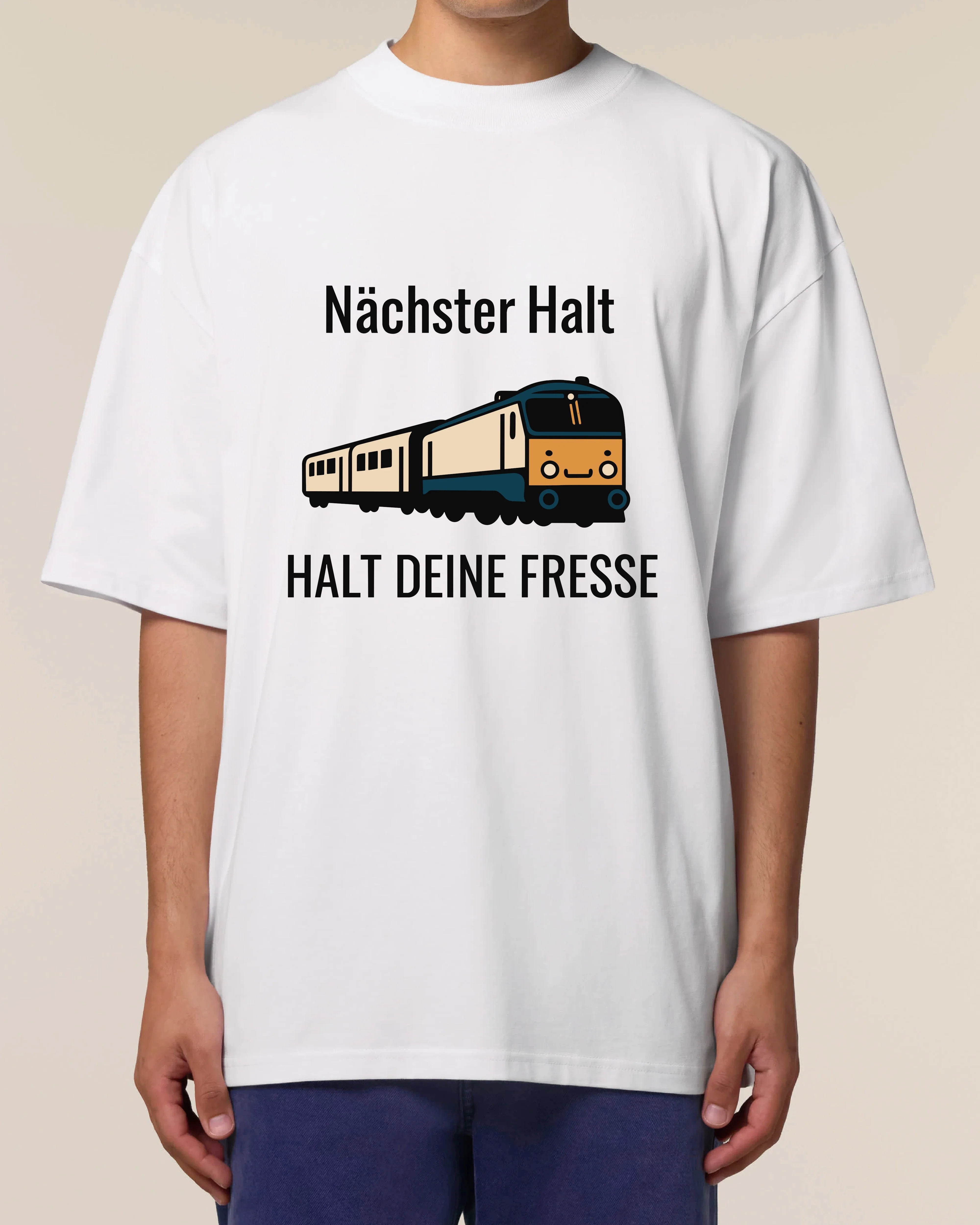 Nächster Halt Halt deine Fresse Shirt