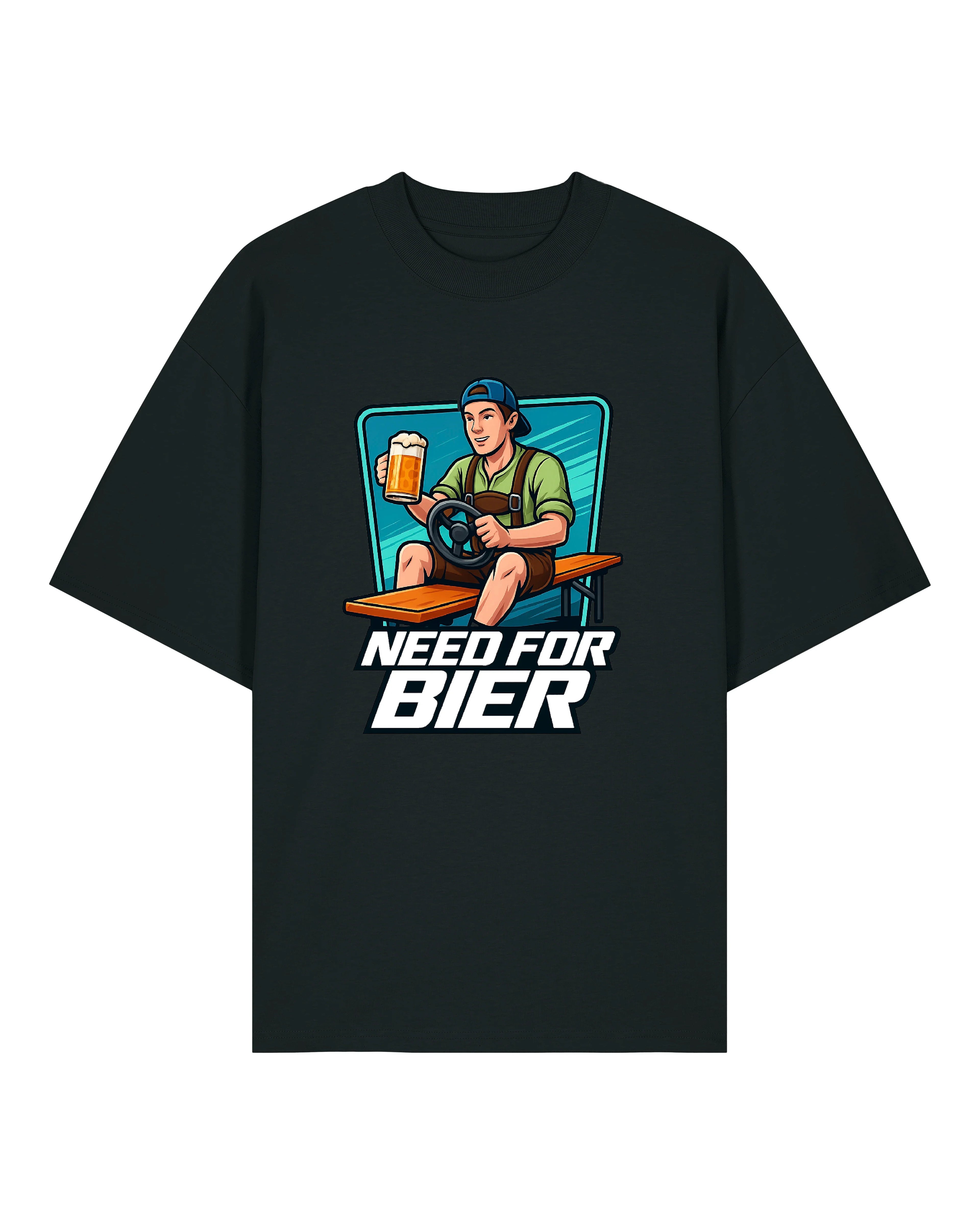 Need for Bier Oversized Shirt