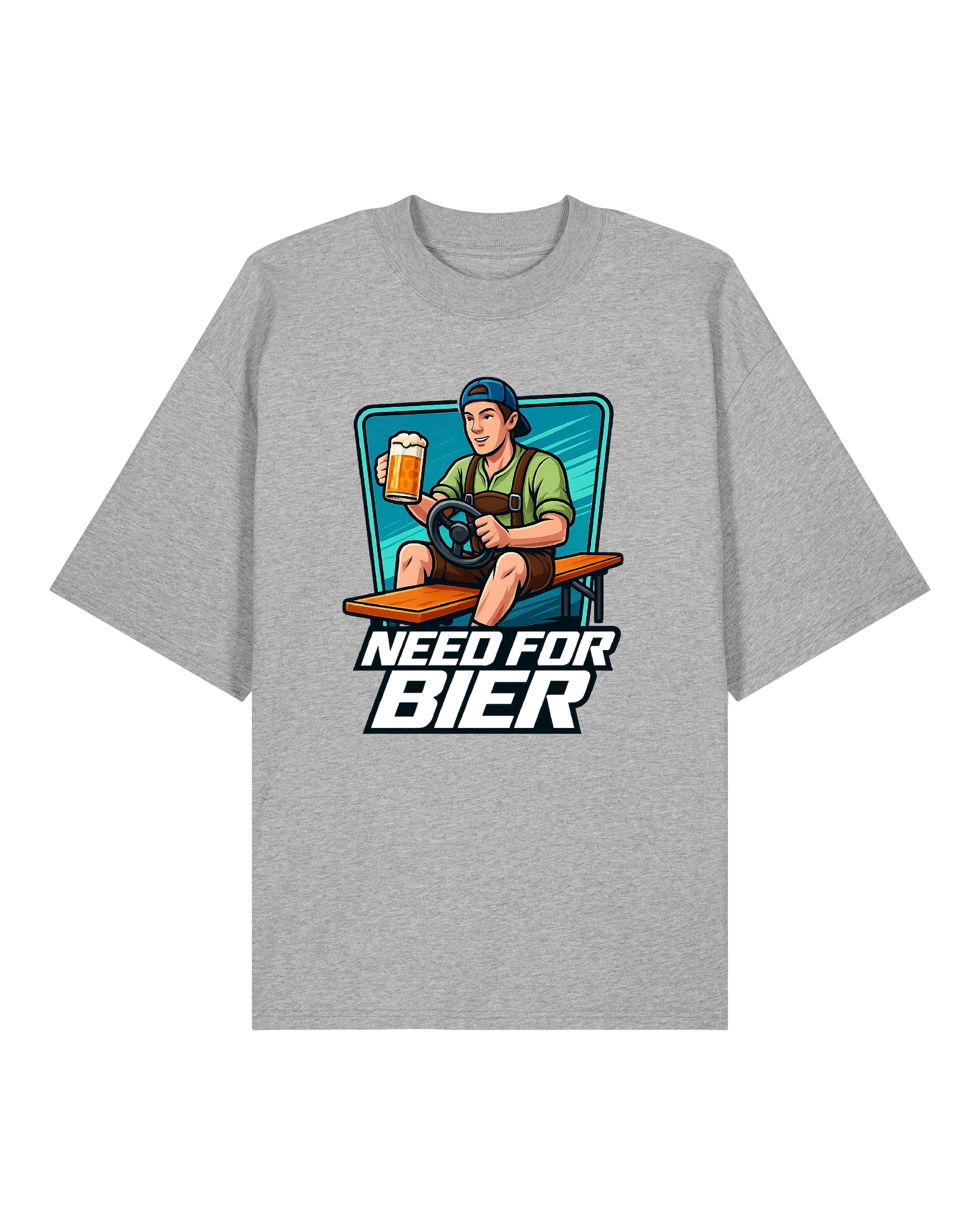 Need for Bier Oversized Shirt