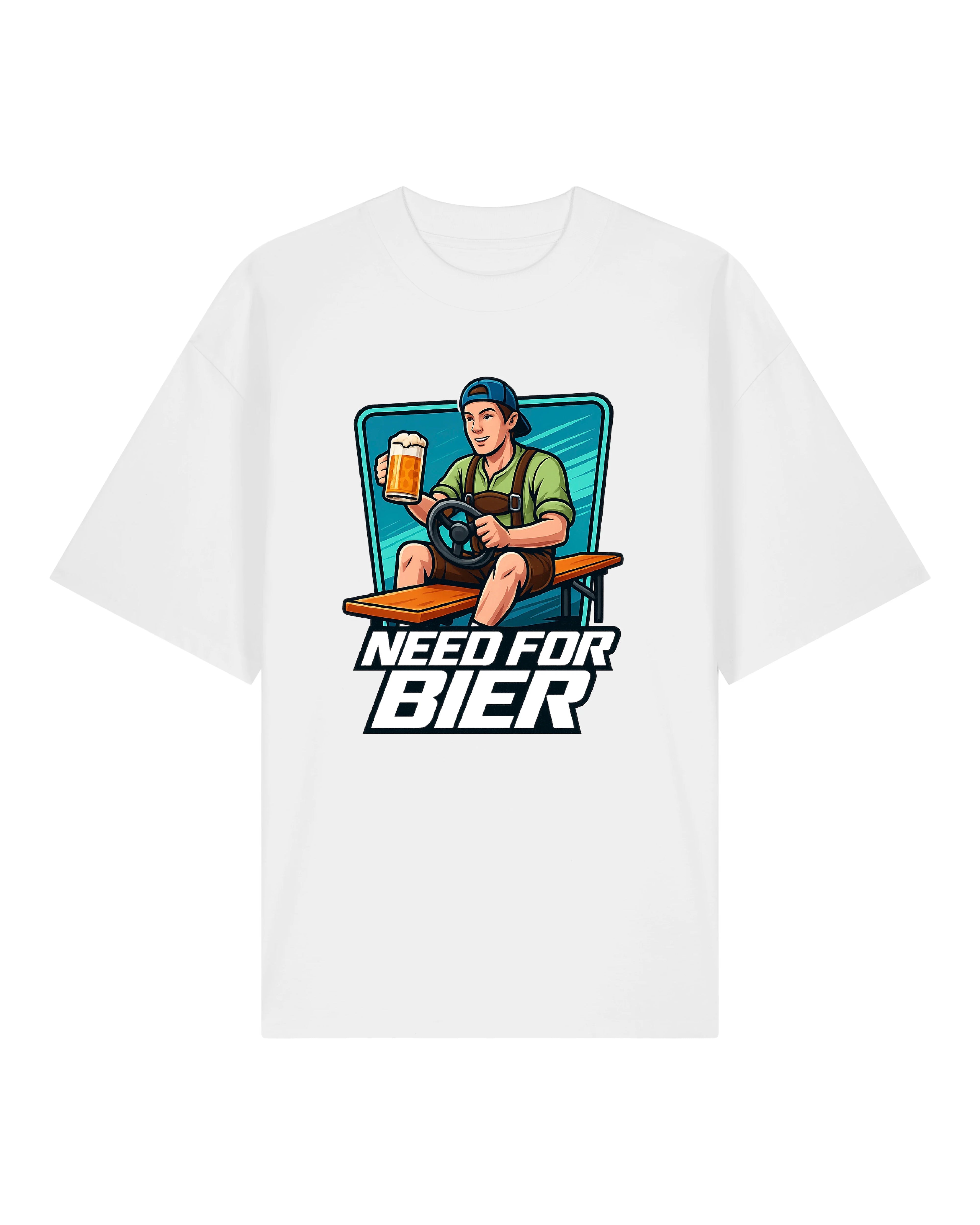 Need for Bier Oversized Shirt