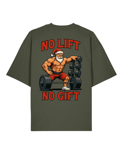 No Lift No Gift Pump Cover Shirt | Lustiges Oversized Gym Shirt | teelavo