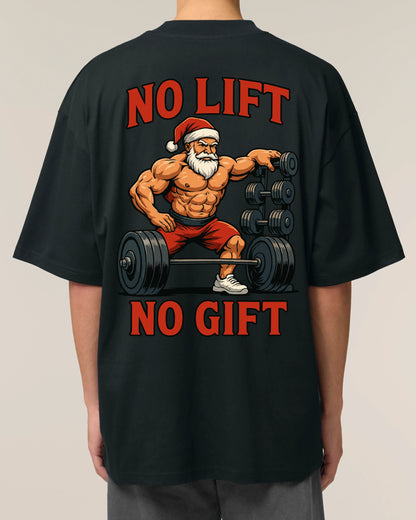 No Lift No Gift Pump Cover Shirt | Lustiges Oversized Gym Shirt | teelavo