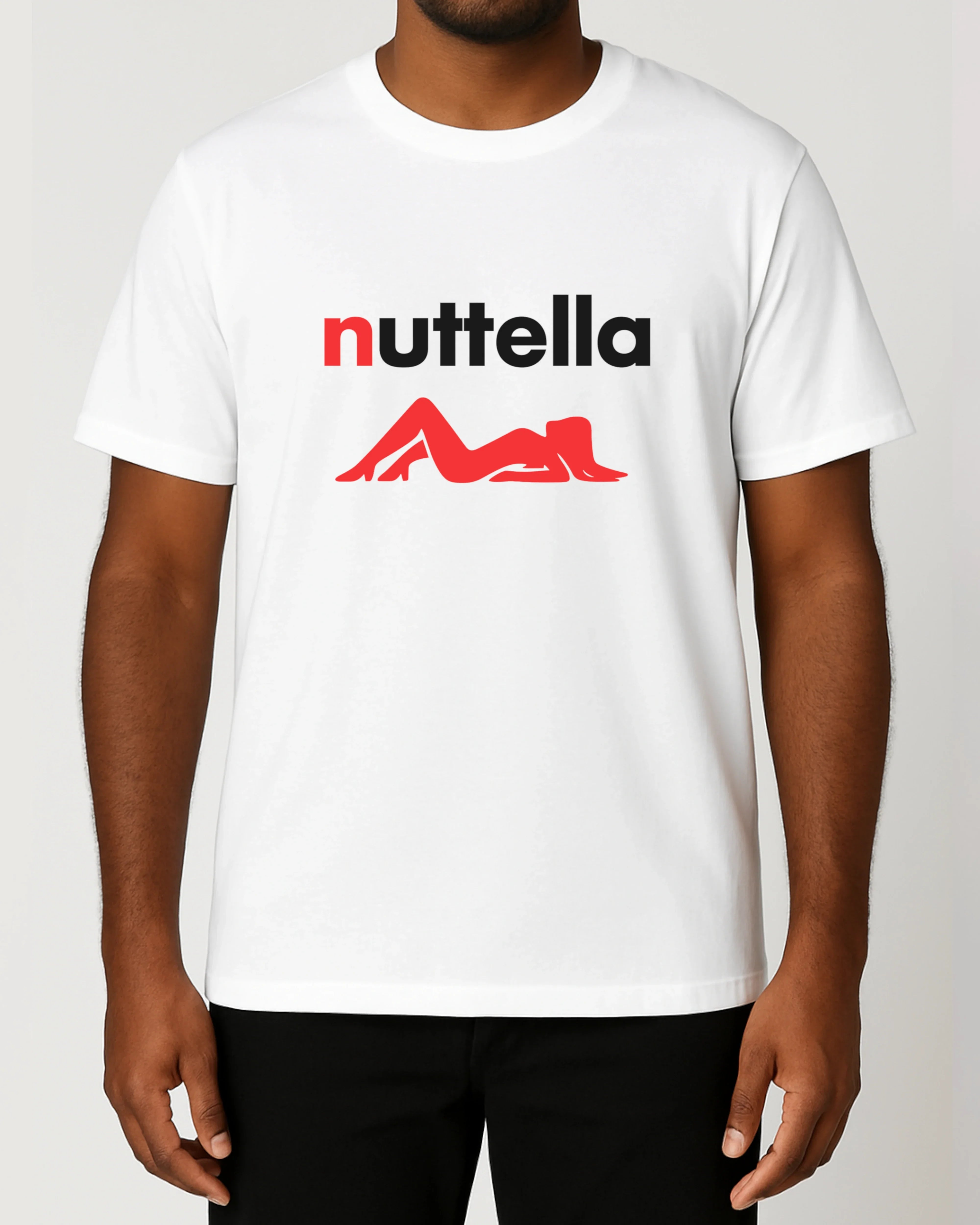 Nuttella Parodie T-Shirt lustig Retro Druck | teelavo