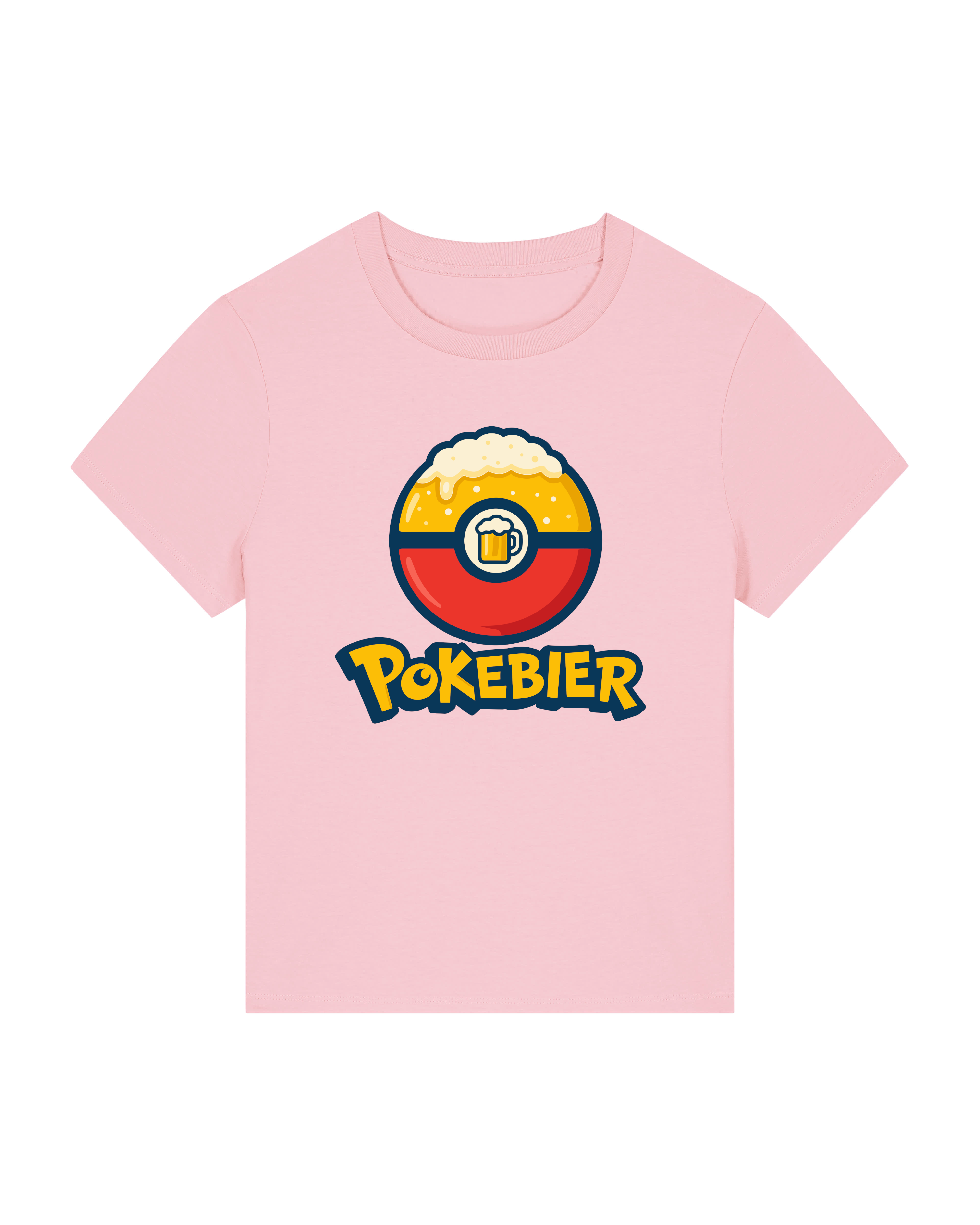 Pokebier Damen T-Shirt | Lustiges Bier Shirt für Frauen | teelavo