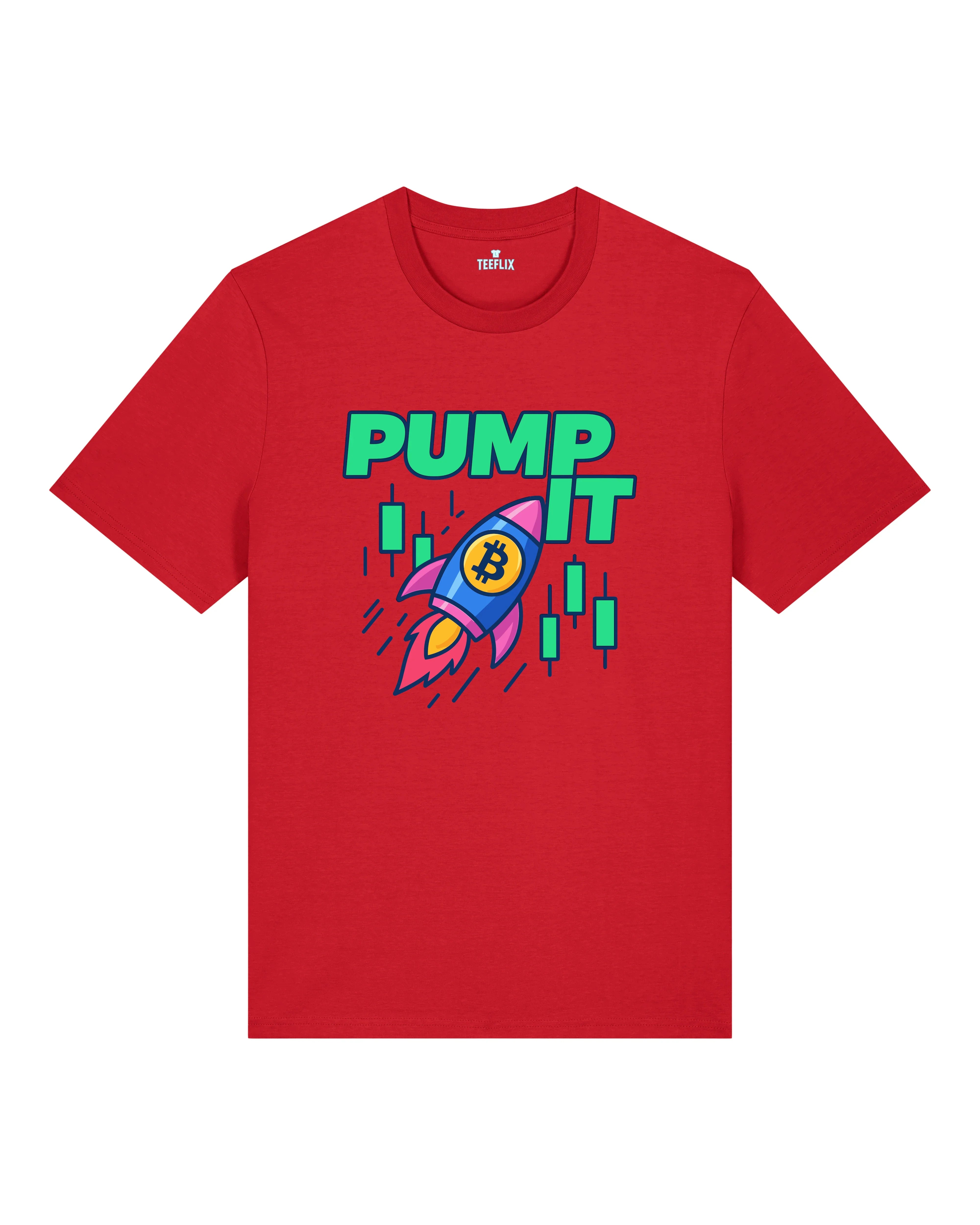 PUMP IT Bitcoin Crypto Shirt | teelavo