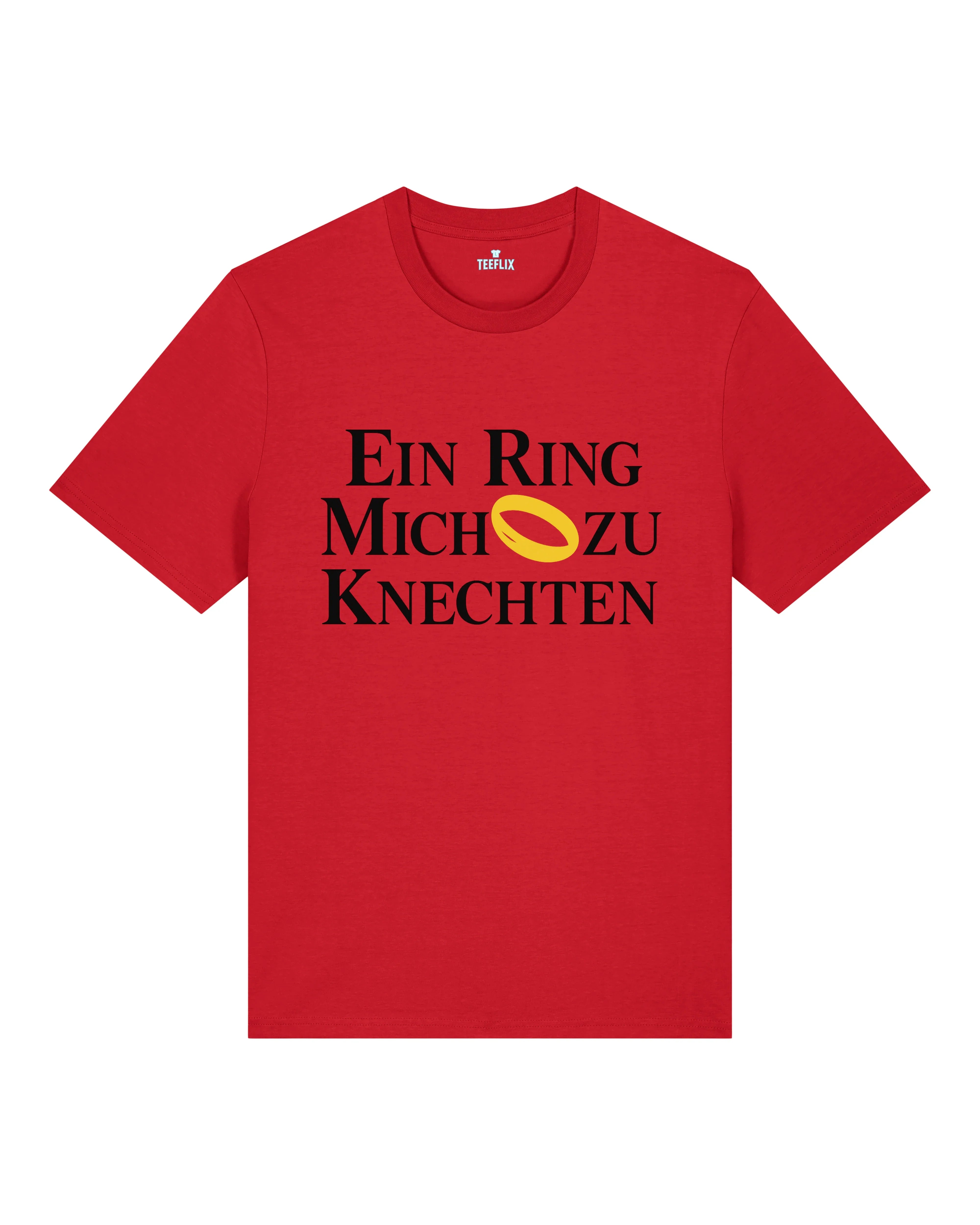Ein Ring Mich Zu Knechten Shirt Lustig JGA Unisex | teelavo