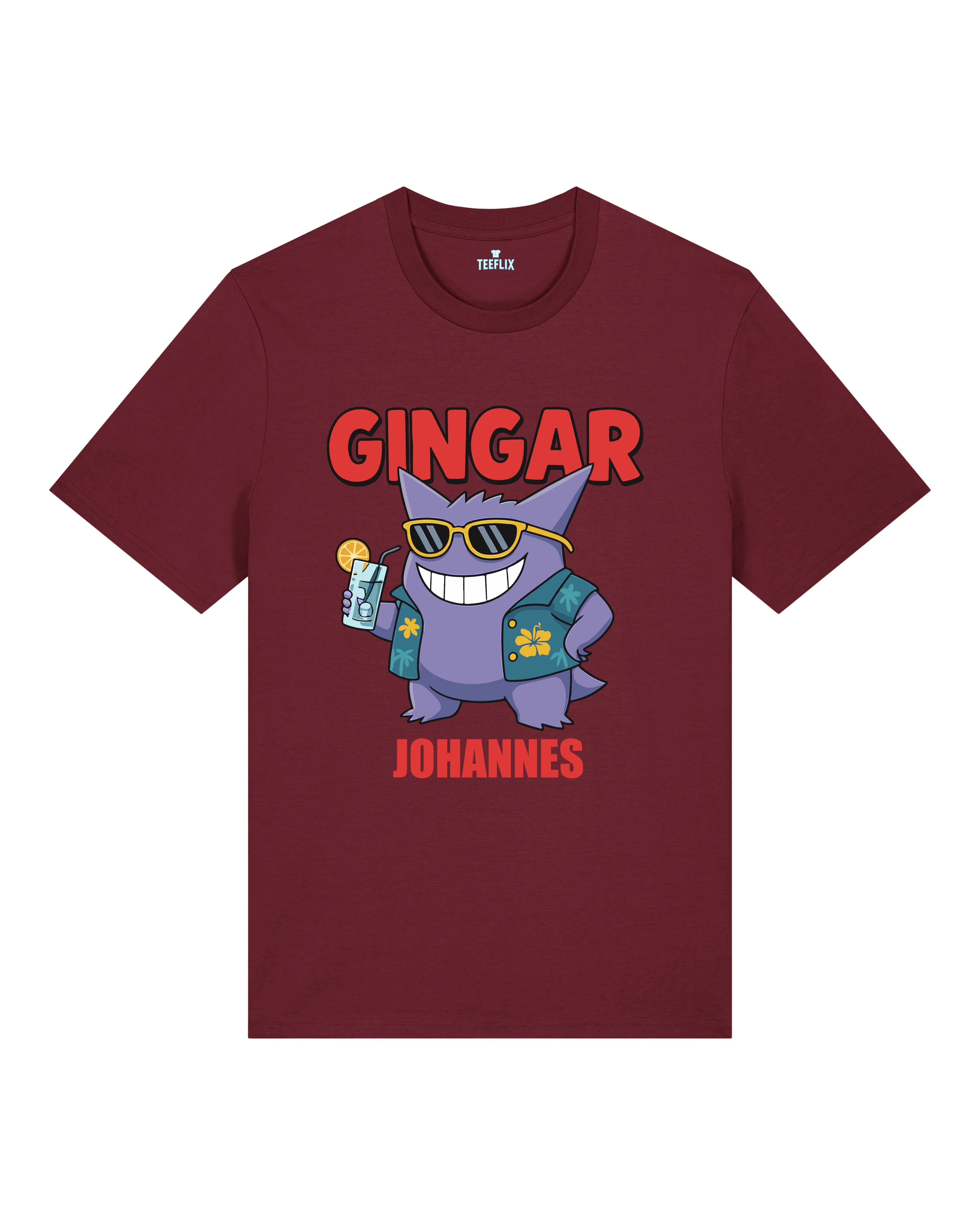 Lustiges JGA Shirt Gingar personalisierbar | teelavo