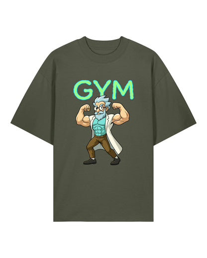GYM Rick Pump Cover Shirt Unisex Oversized Bio-Baumwolle | teelavo