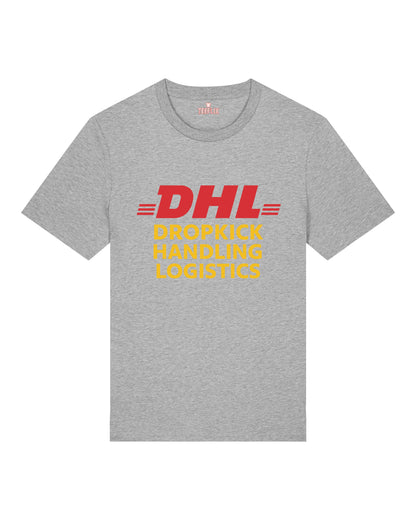 DHL Parodie Dropkick Handling Logistics Lustiges Shirt | teelavo