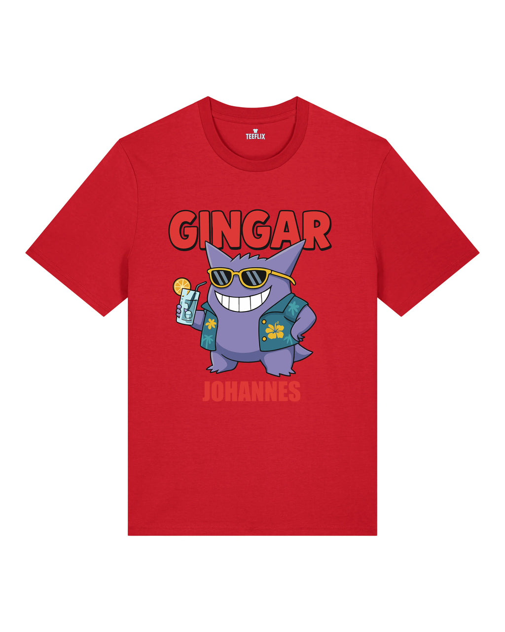 Lustiges JGA Shirt Gingar personalisierbar | teelavo