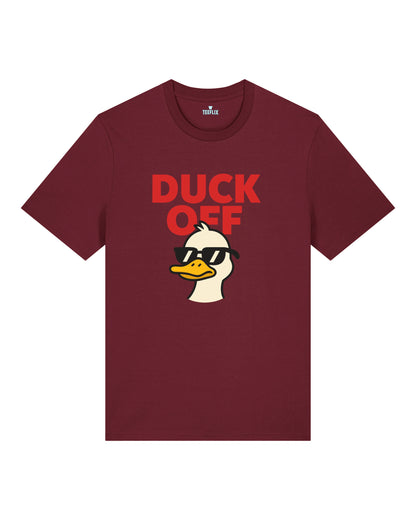 Lustiges Shirt Duck Off Ente mit Sonnenbrille | teelavo