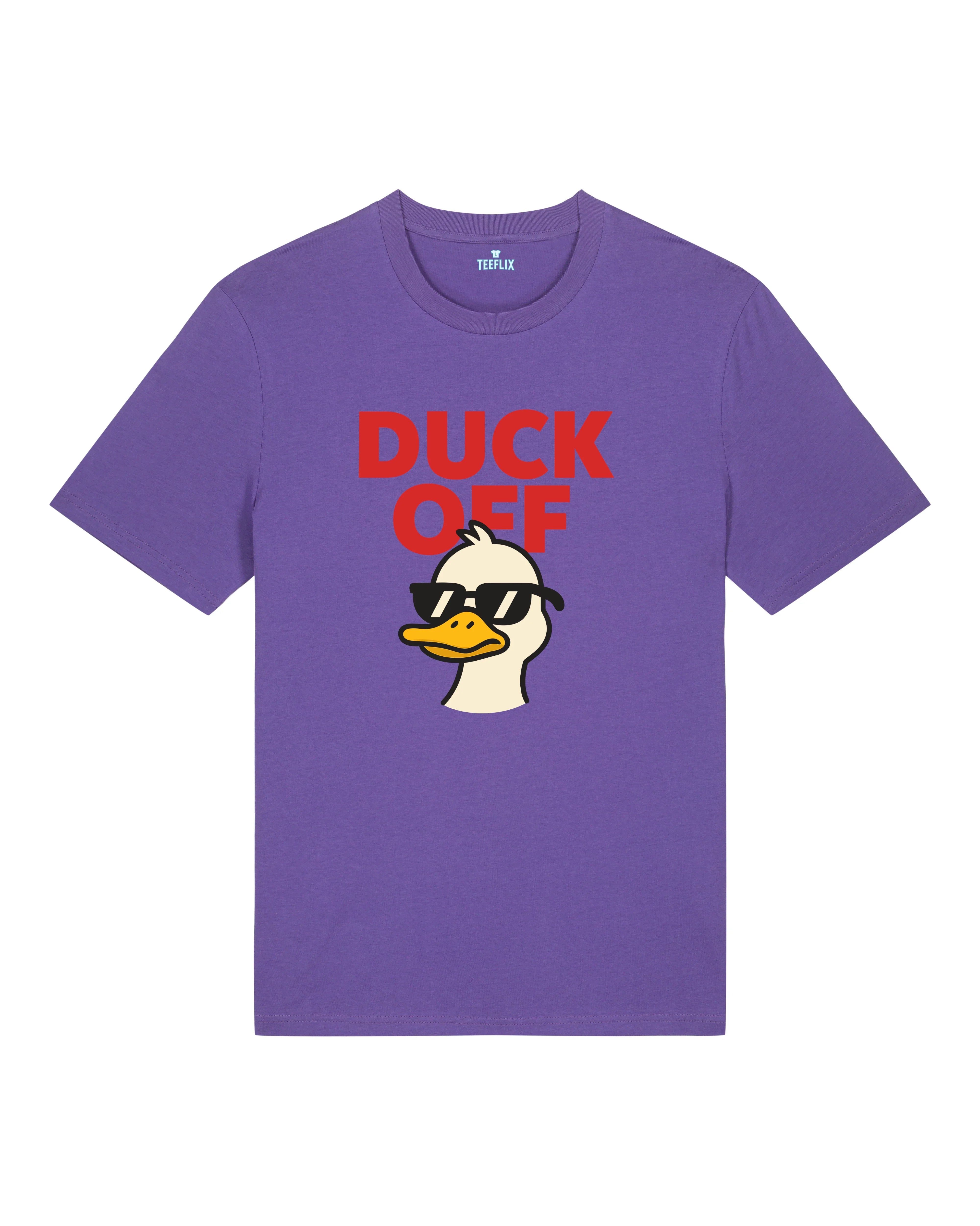 Lustiges Shirt Duck Off Ente mit Sonnenbrille | teelavo