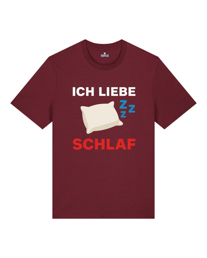 Lustiges Shirt Ich liebe Schlaf Fun T-Shirt | teelavo