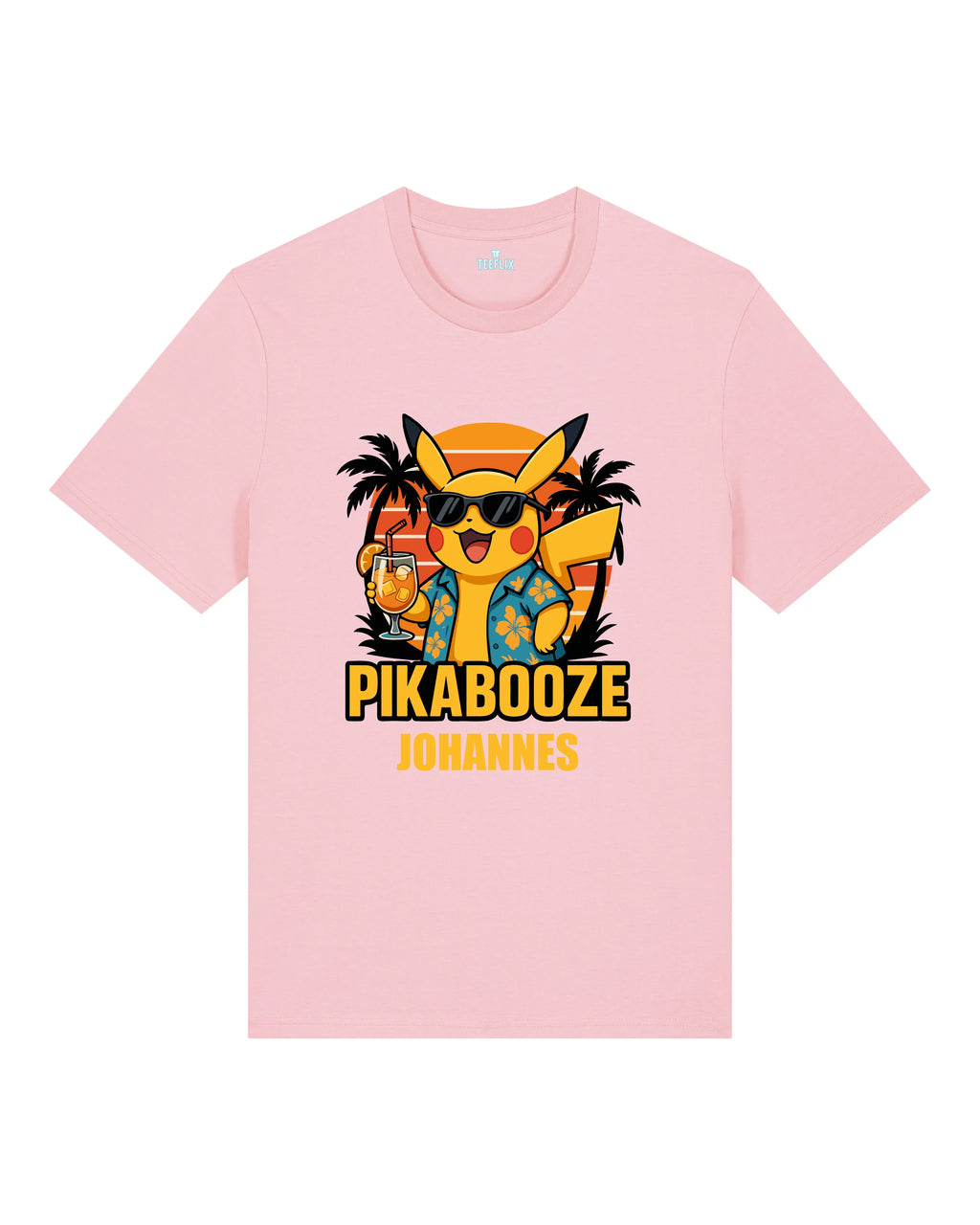 Lustiges JGA Shirt Pikabooze personalisierbar | teelavo
