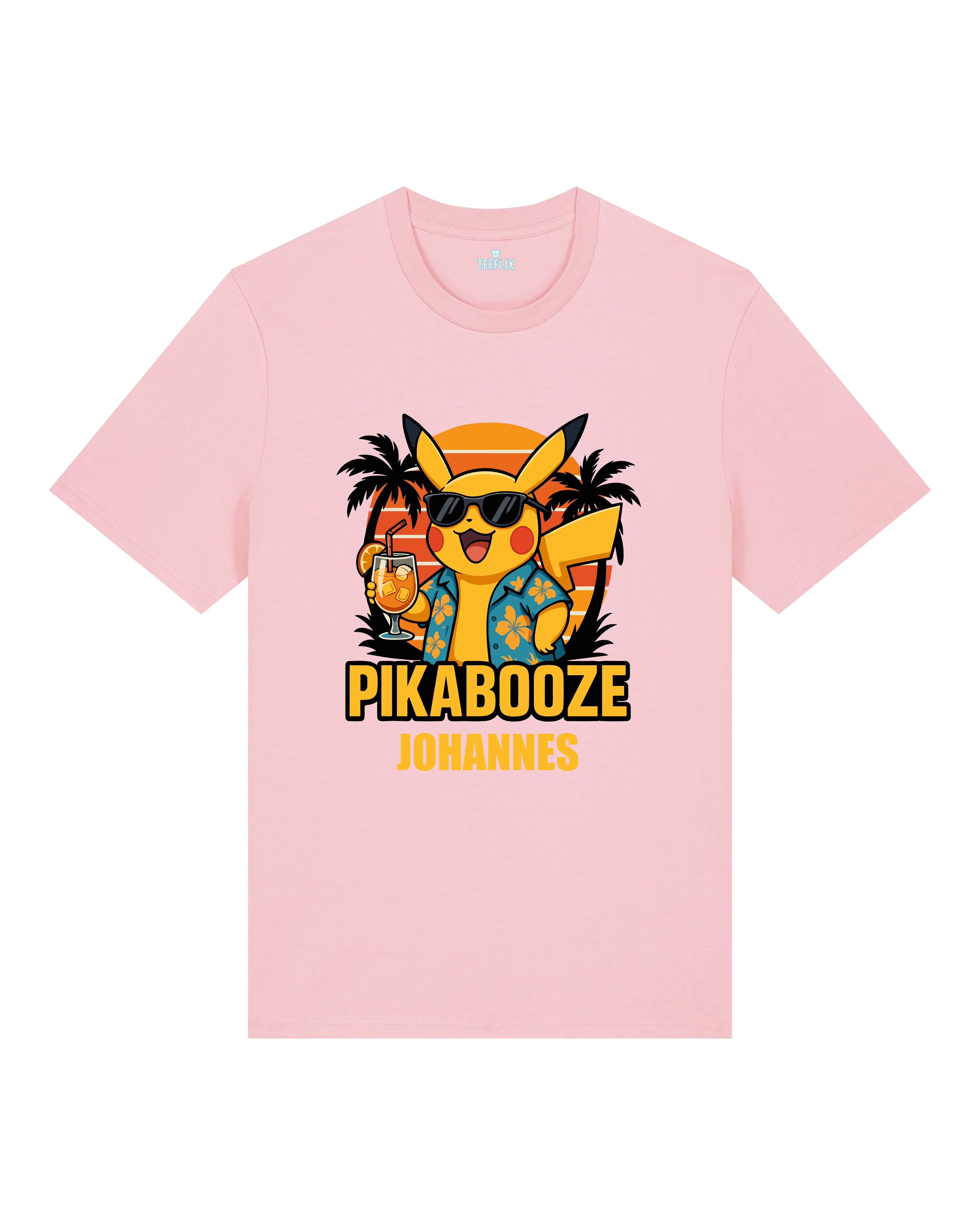 Lustiges JGA Shirt Pikabooze personalisierbar | teelavo