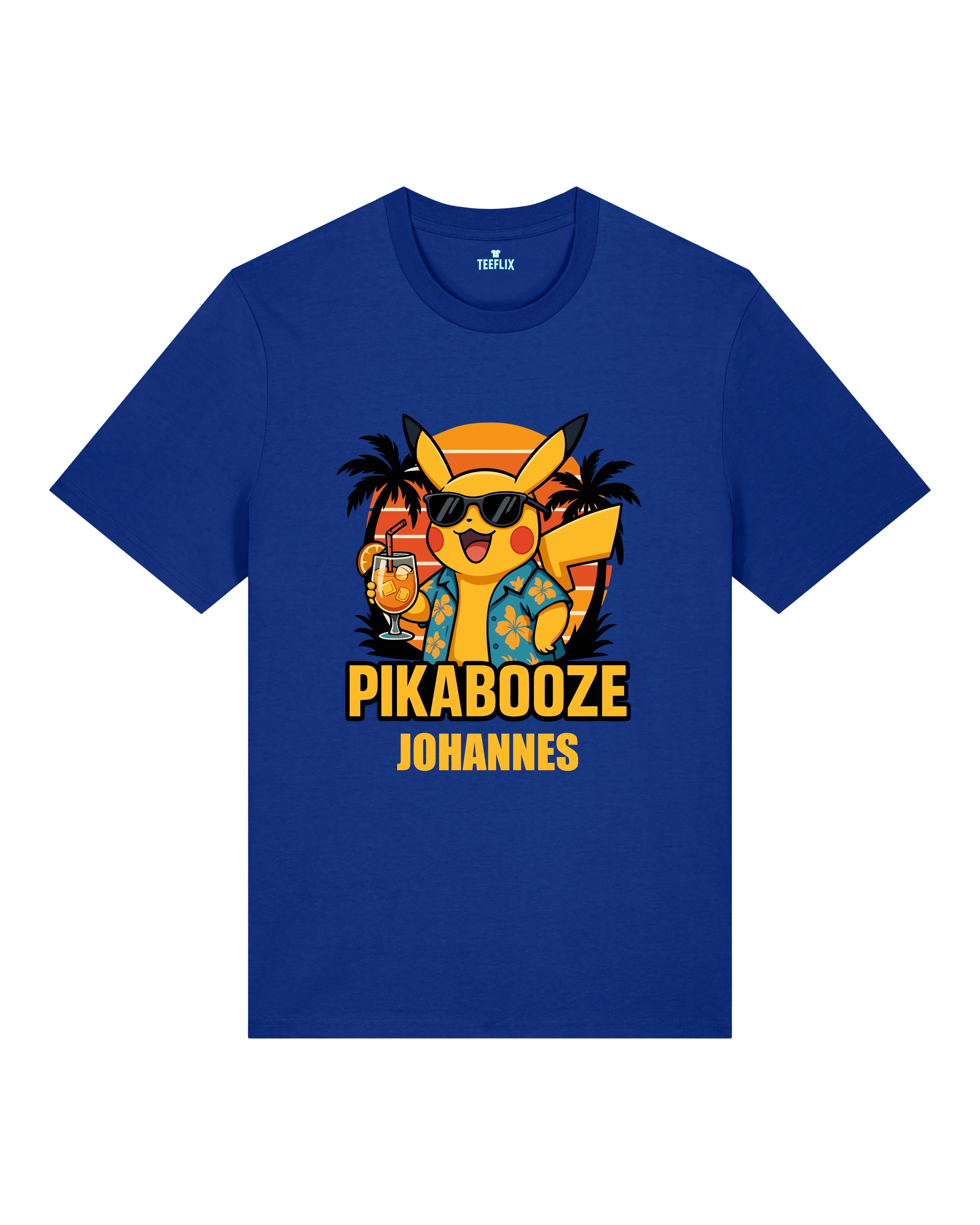 Lustiges JGA Shirt Pikabooze personalisierbar | teelavo