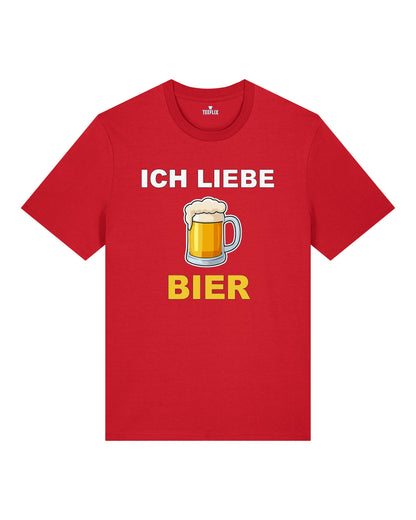 Lustiges Shirt Ich liebe Bier Party T-Shirt | teelavo