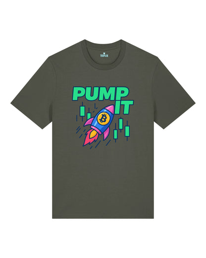 PUMP IT Bitcoin Crypto Shirt | teelavo