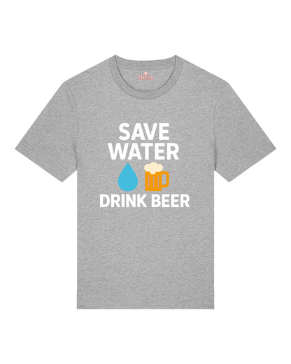 Save Water Drink Beer lustiges Bier Shirt Party T-Shirt | teelavo