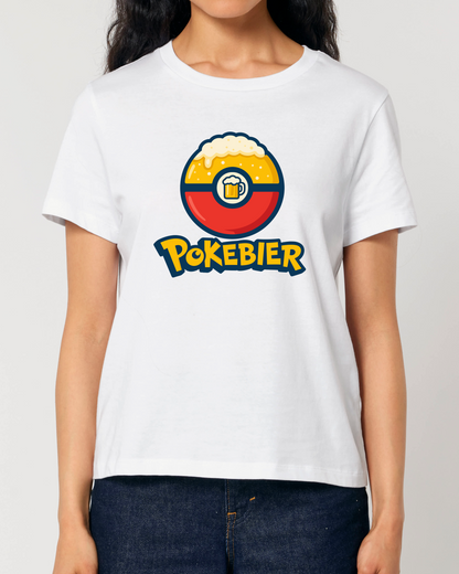Pokebier Damen T-Shirt | Lustiges Bier Shirt für Frauen | teelavo
