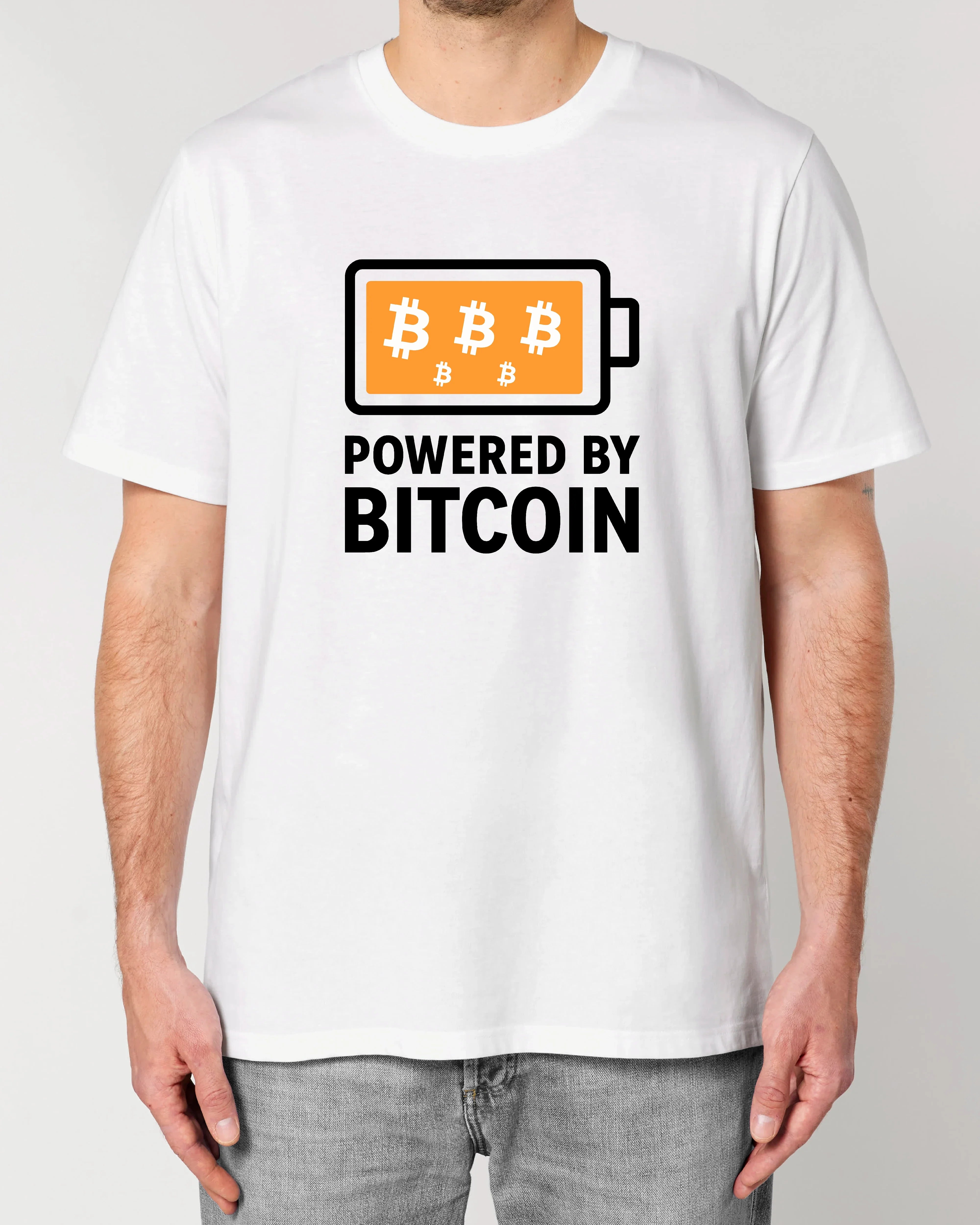 Powered By Bitcoin - Premium T-Shirt