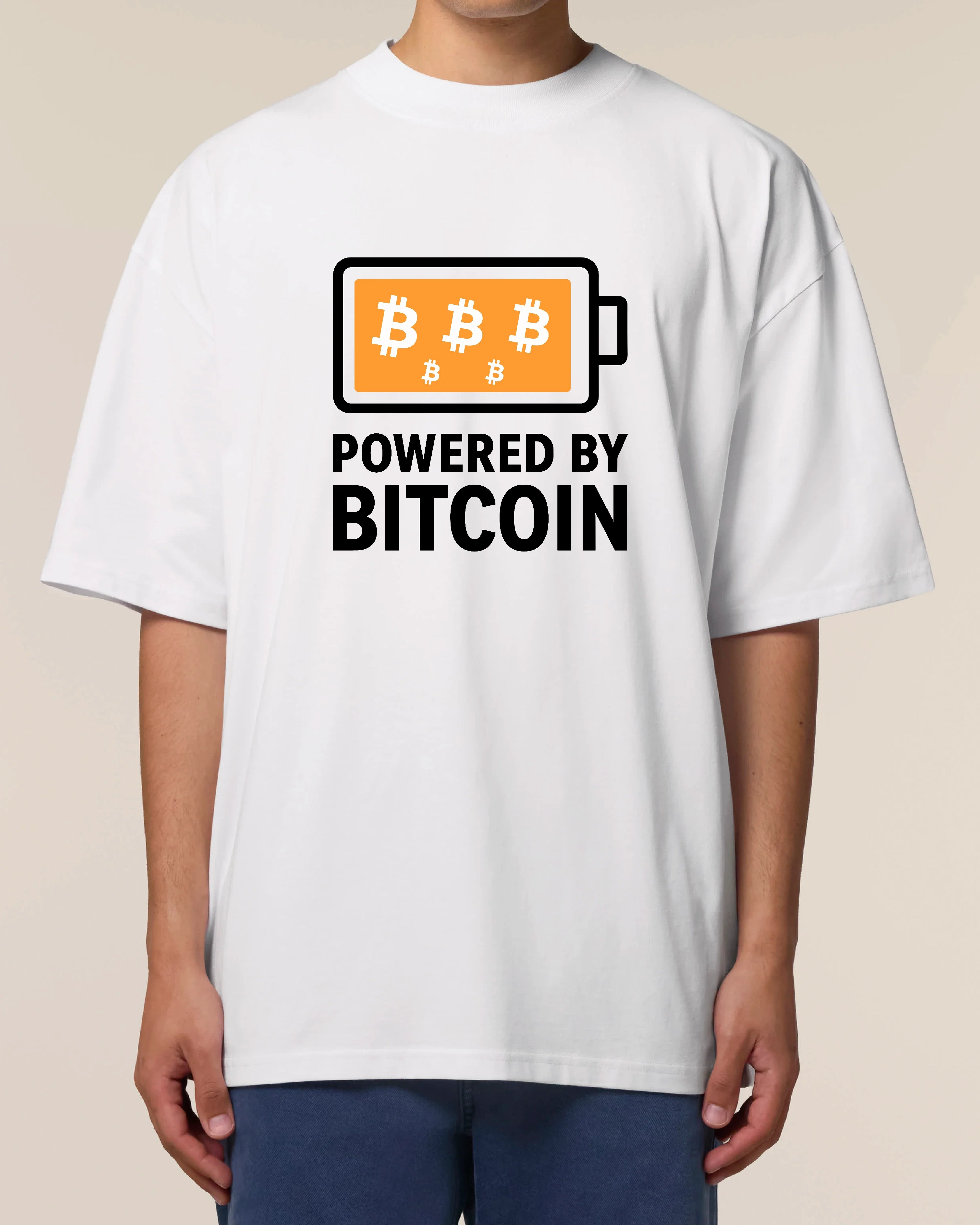 Powered By Bitcoin - Premium T-Shirt