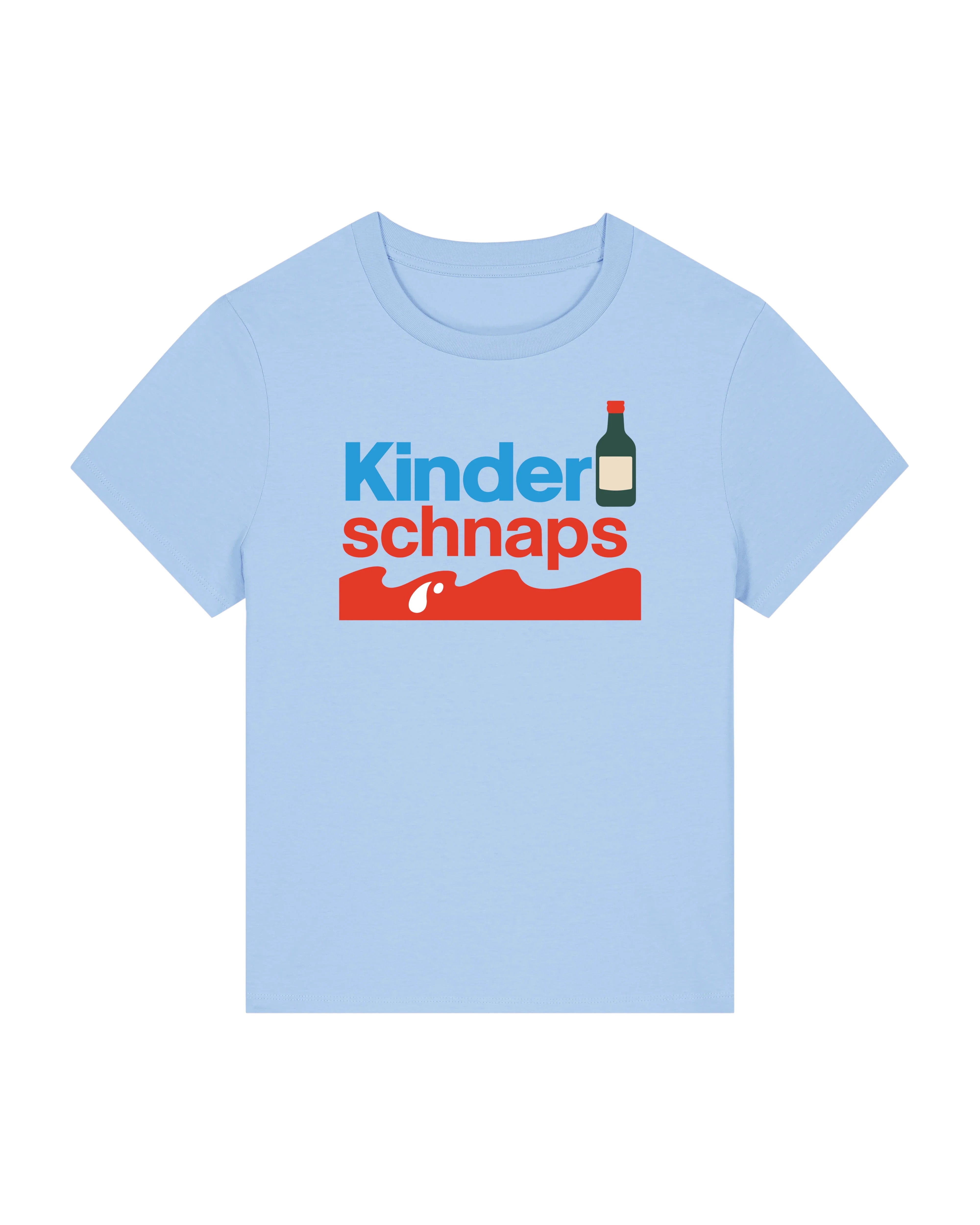 Kinderschnaps Damen Shirt – witziges Statement Shirt für Frauen | teelavo