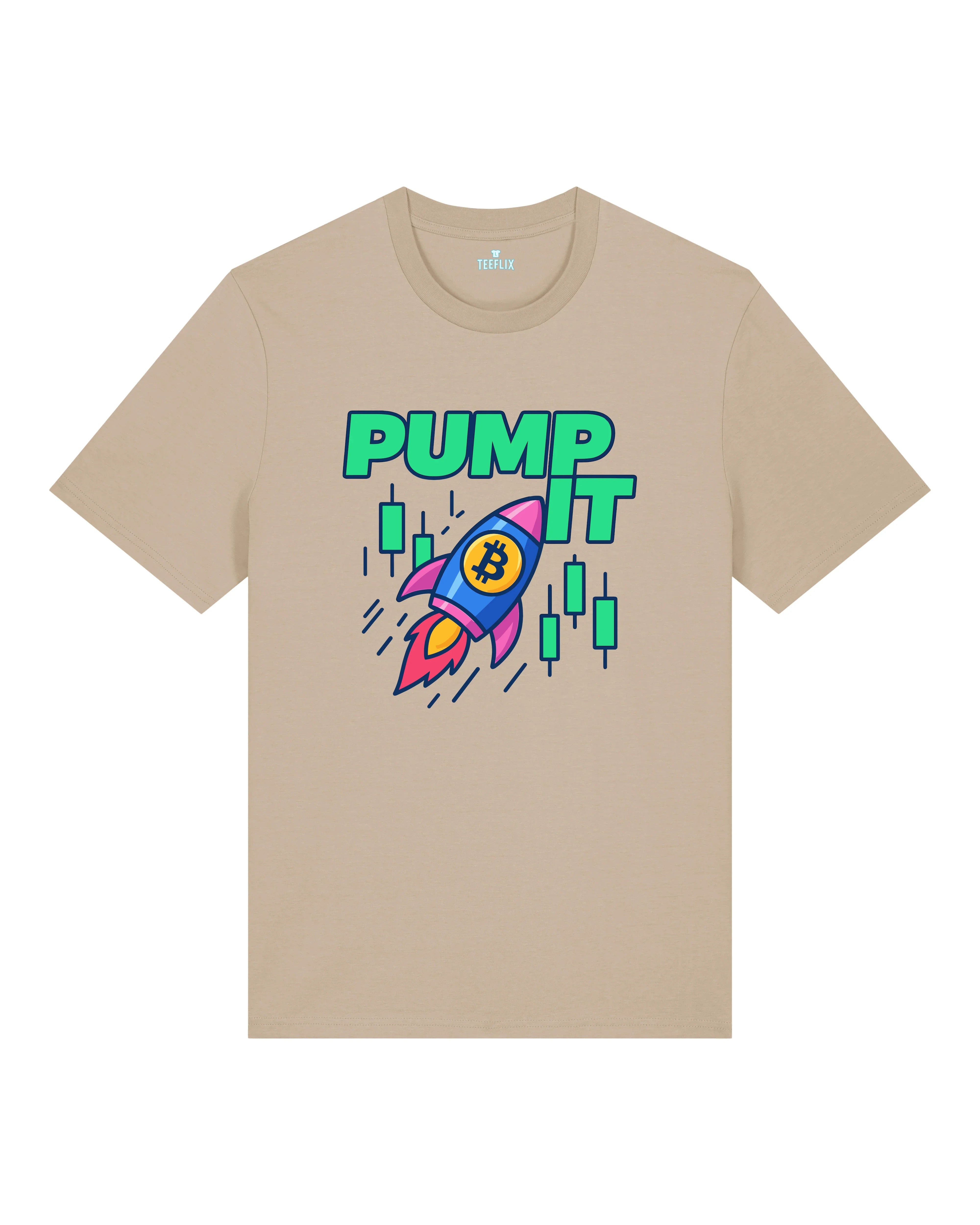 PUMP IT Bitcoin Crypto Shirt | teelavo