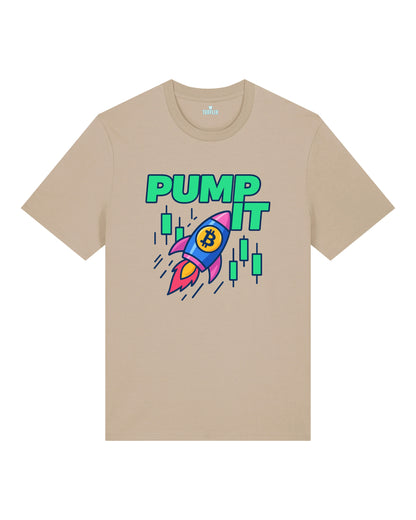 PUMP IT Bitcoin Crypto Shirt | teelavo