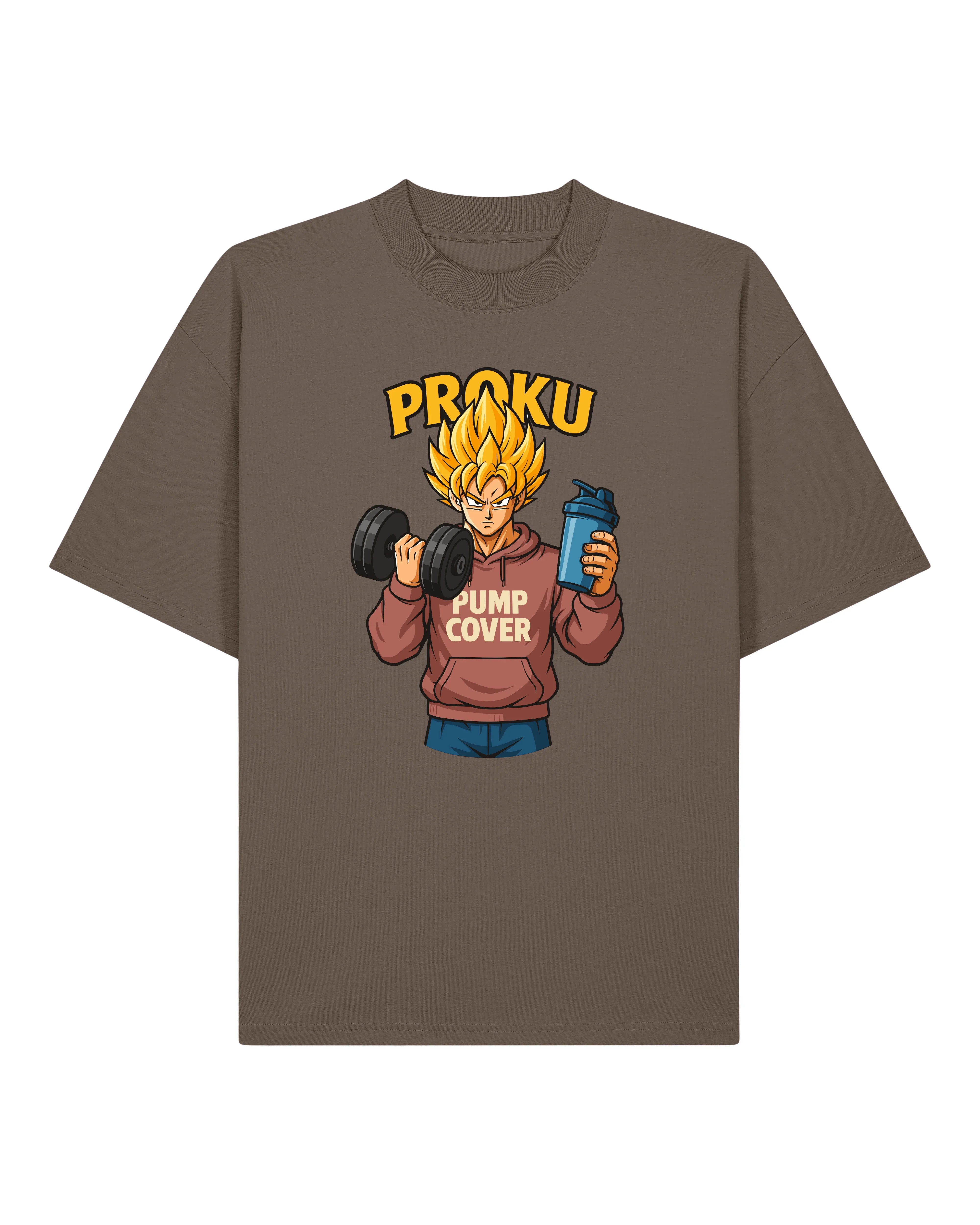 Proku Pump Cover | Lustiges Gym Oversized T-Shirt | teelavo
