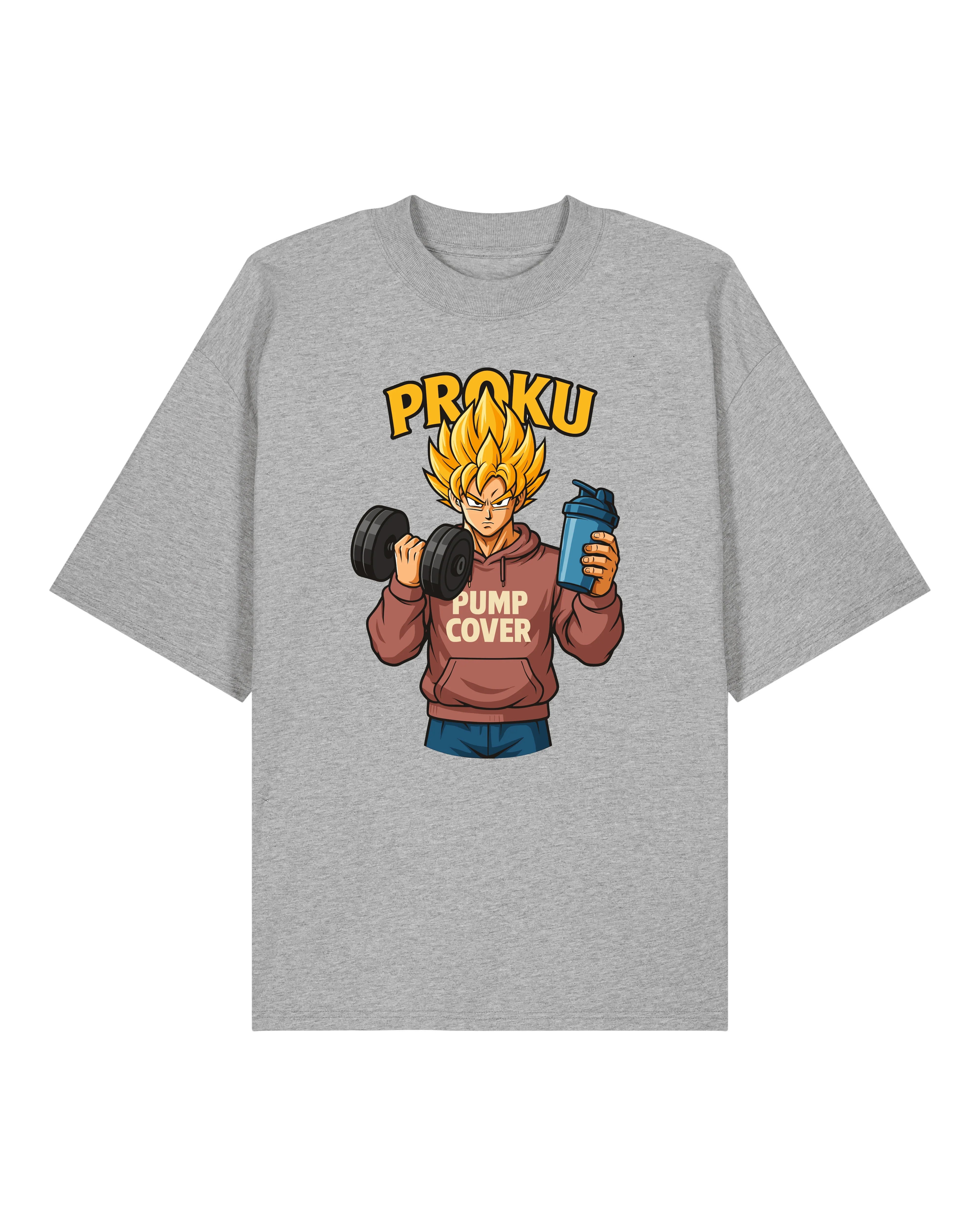 Proku Pump Cover | Lustiges Gym Oversized T-Shirt | teelavo