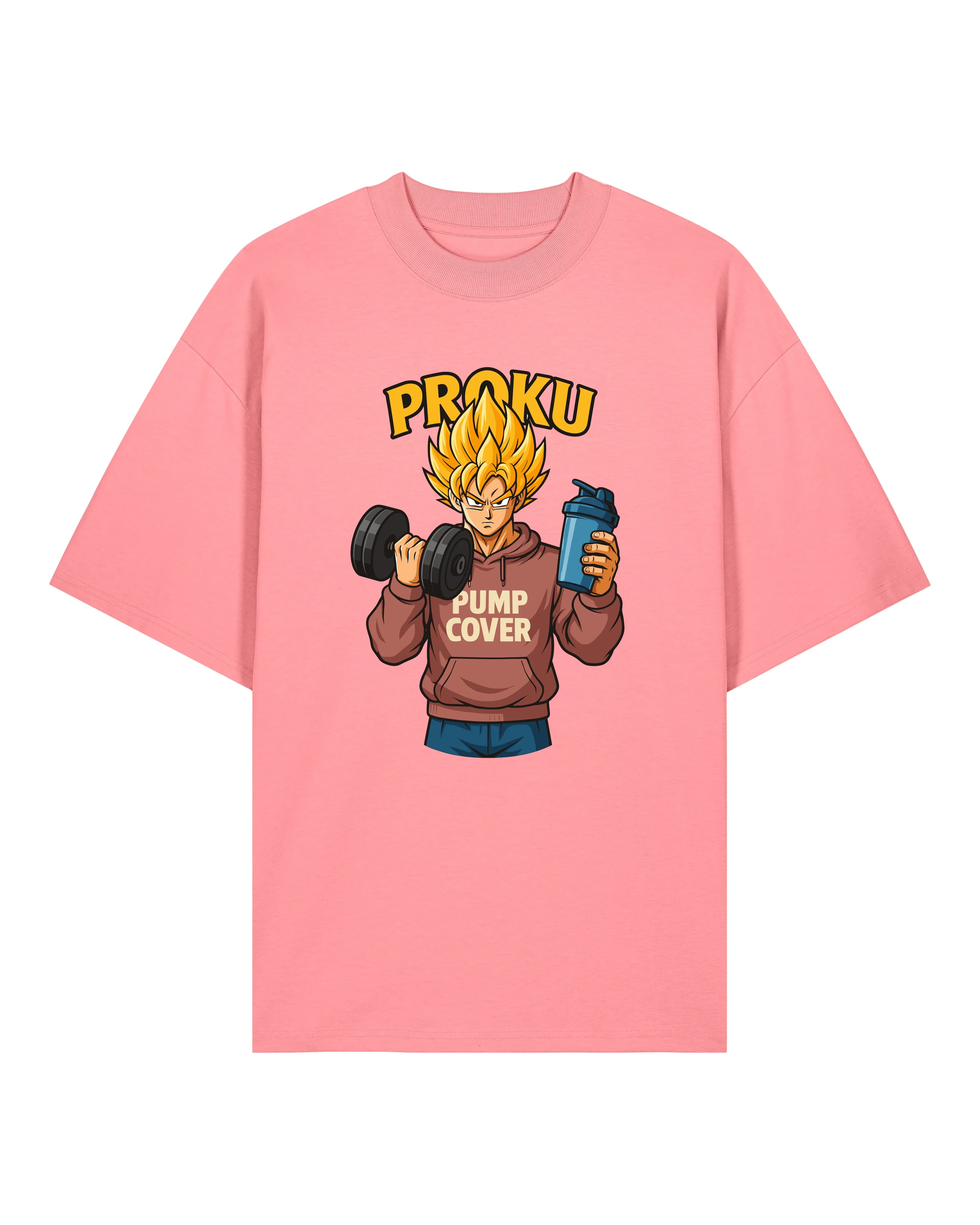 Proku Pump Cover | Lustiges Gym Oversized T-Shirt | teelavo