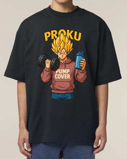 Proku Pump Cover | Lustiges Gym Oversized T-Shirt | teelavo