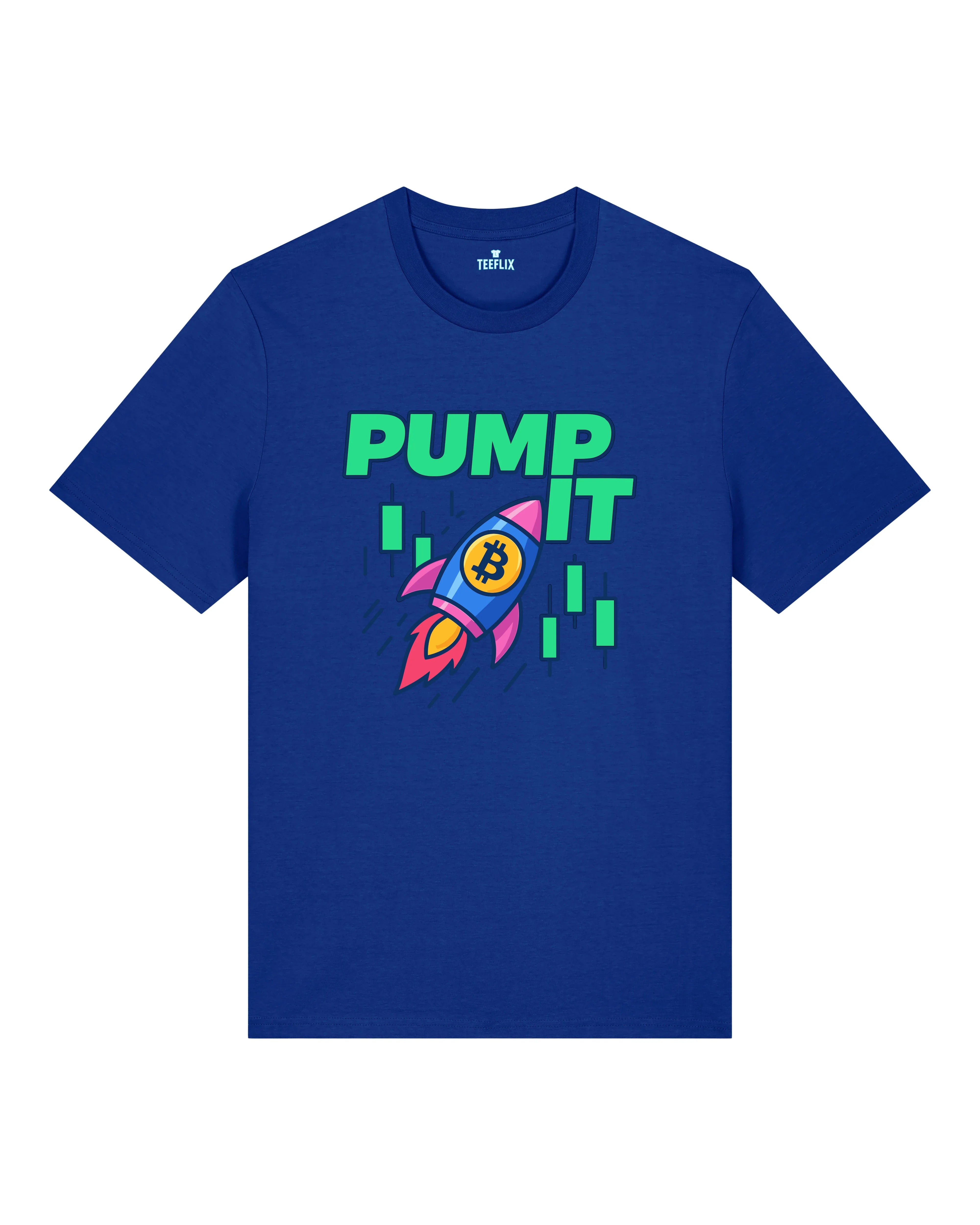 PUMP IT Bitcoin Crypto Shirt | teelavo