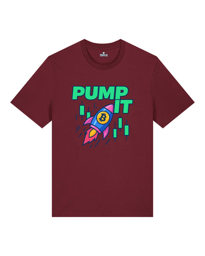 PUMP IT Bitcoin Crypto Shirt | teelavo