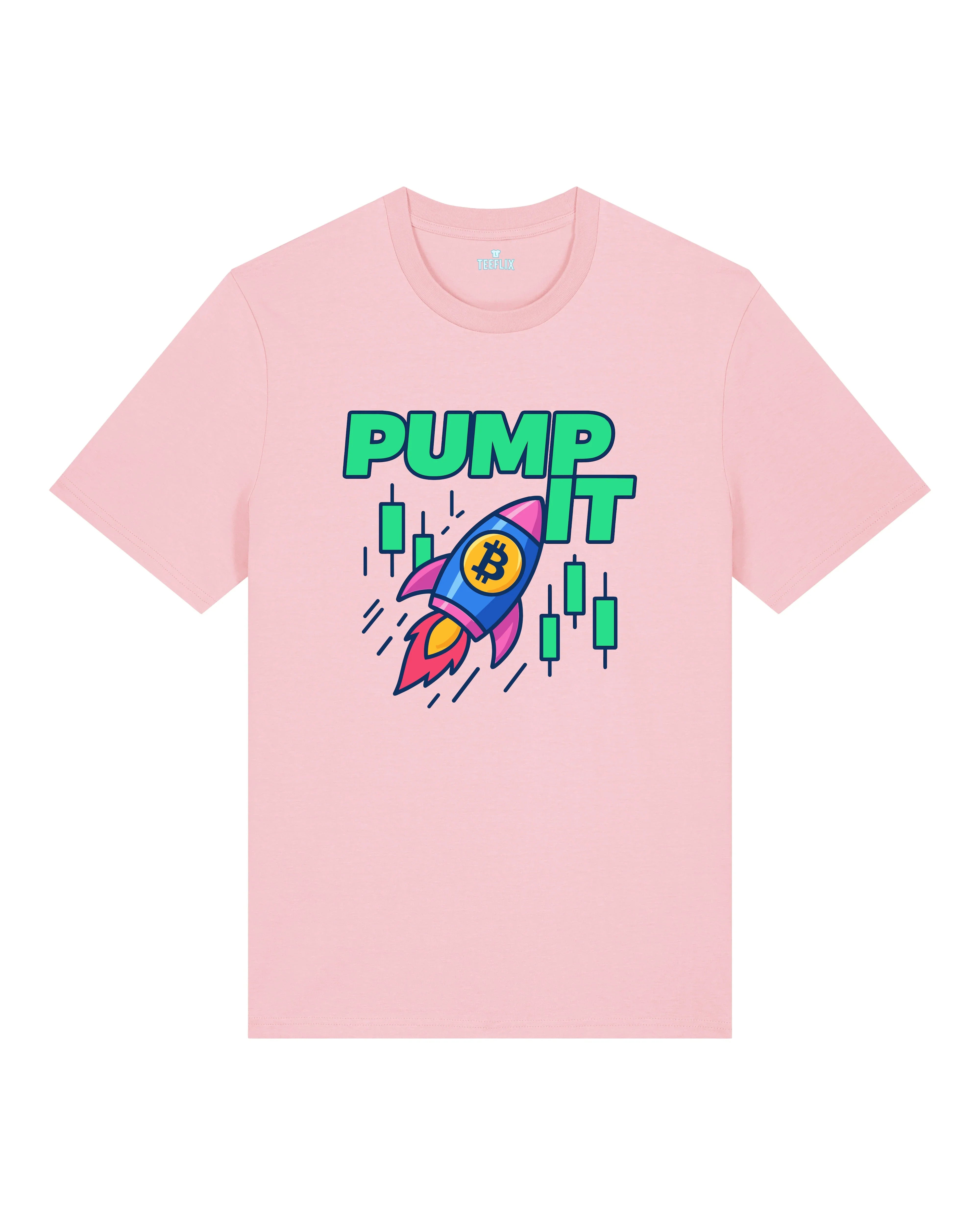 PUMP IT Bitcoin Crypto Shirt | teelavo