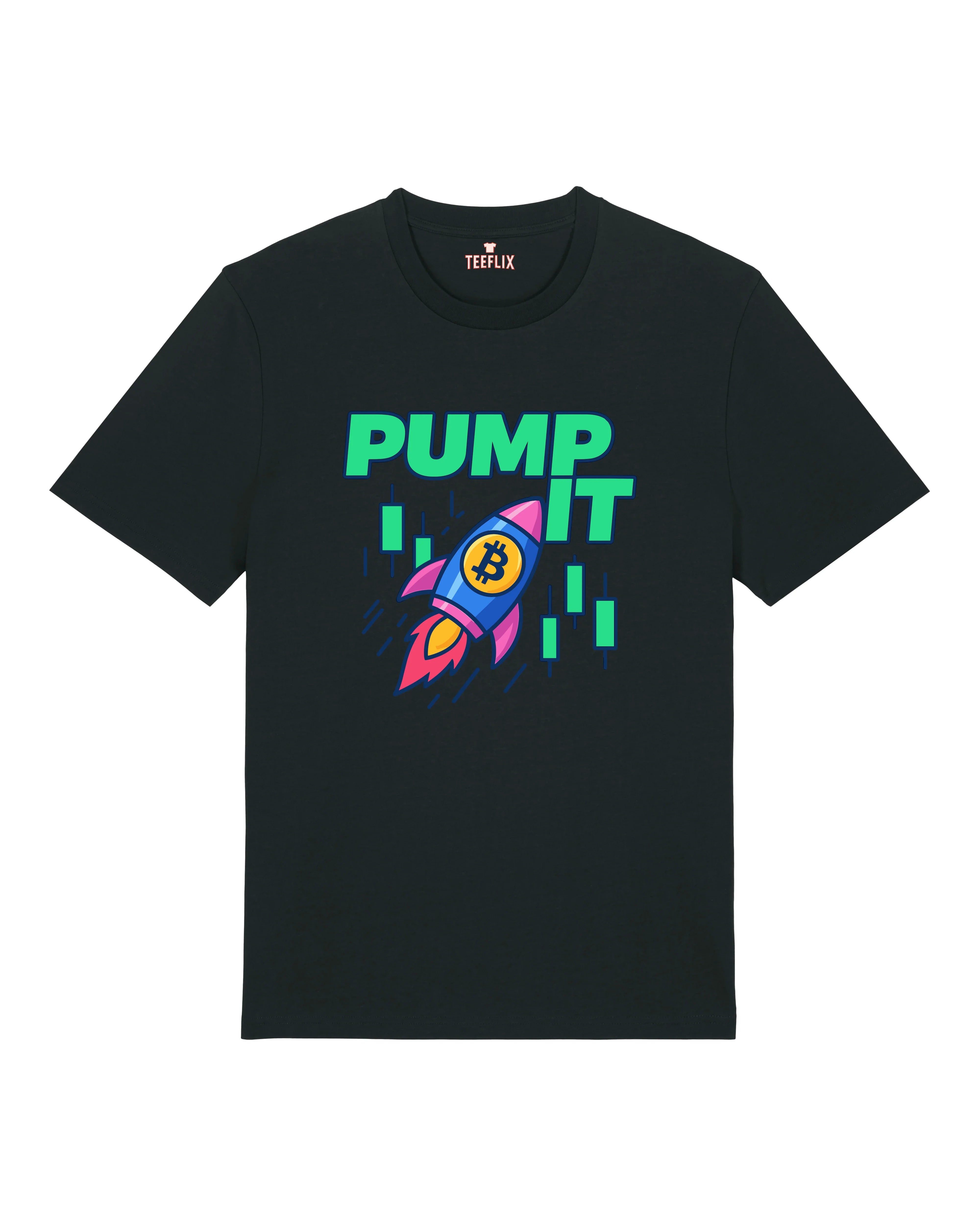 PUMP IT Bitcoin Crypto Shirt | teelavo