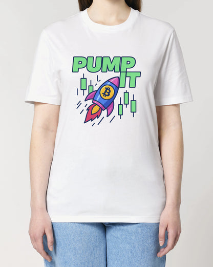 PUMP IT Bitcoin Crypto Shirt | teelavo